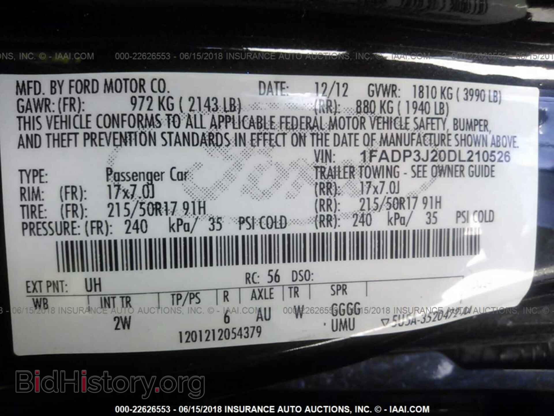 2013 Ford Focus - VIN: 1FADP3J20DL210526 - Photo 9
