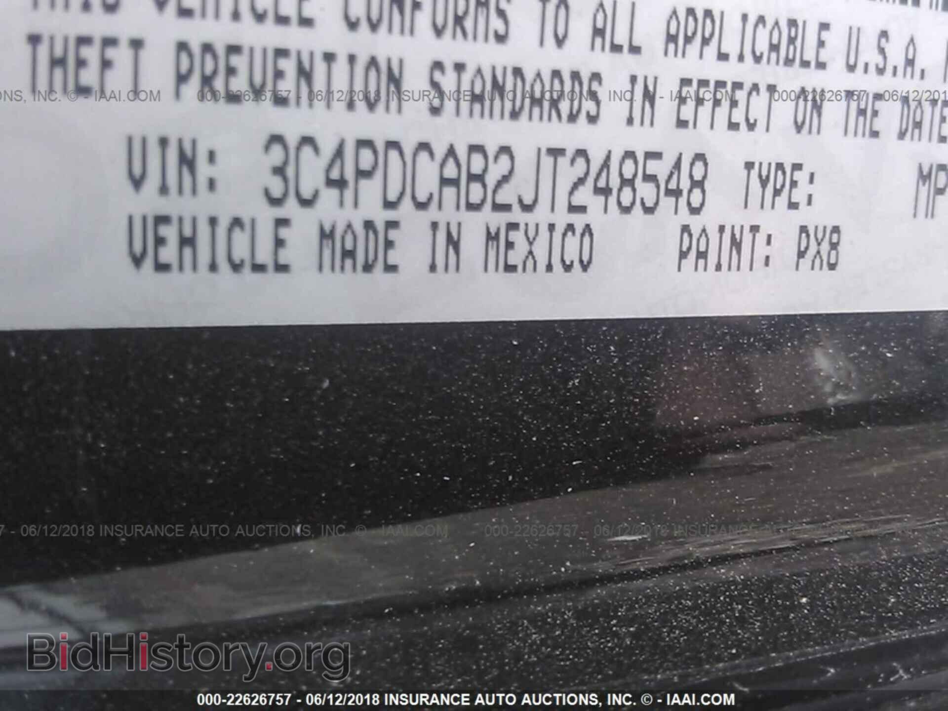 2018 DODGE JOURNEY - VIN: 3C4PDCAB2JT248548 - Photo 9