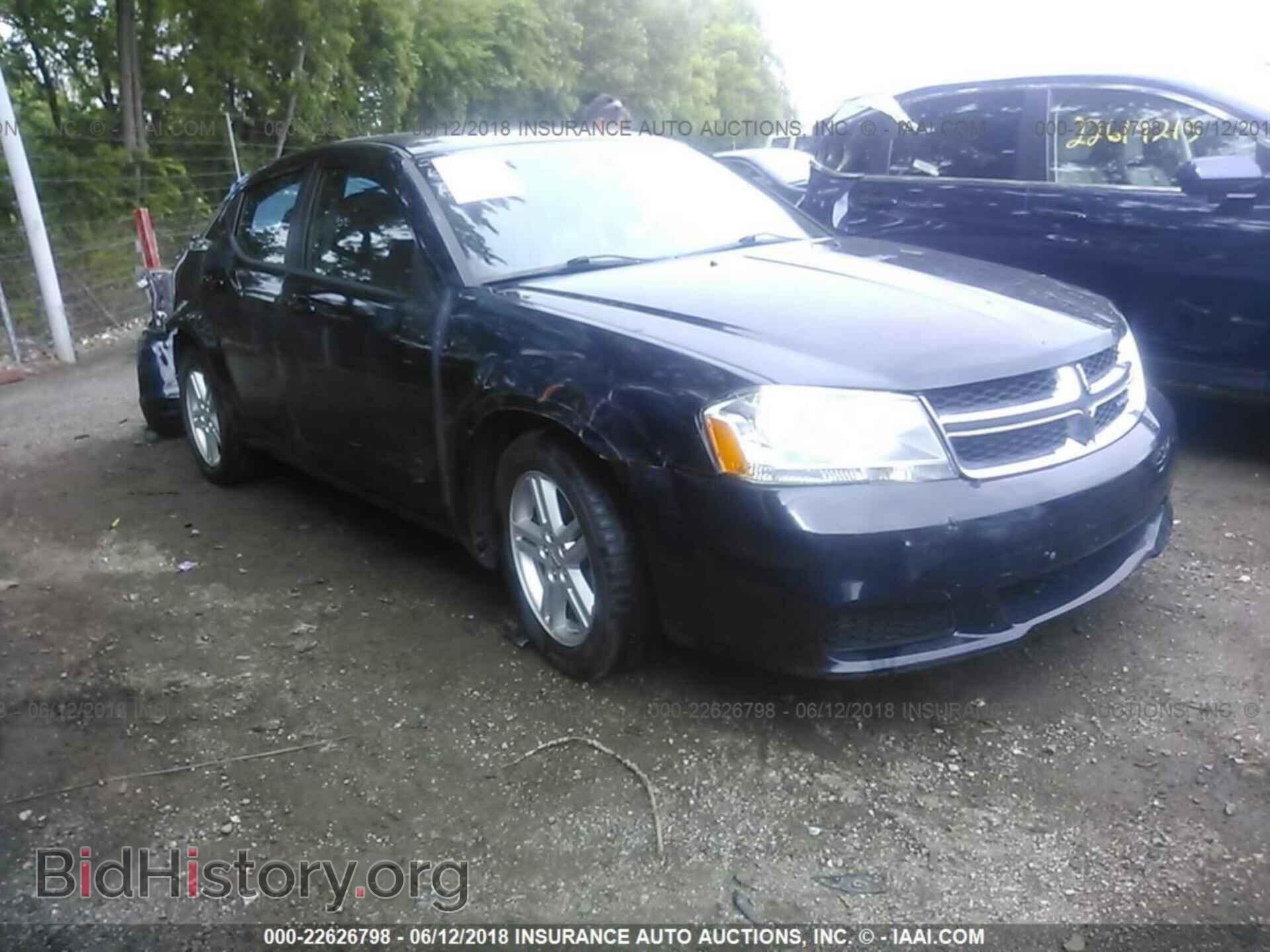Фотография 1B3BD1FB4BN526537 - Dodge Avenger 2011