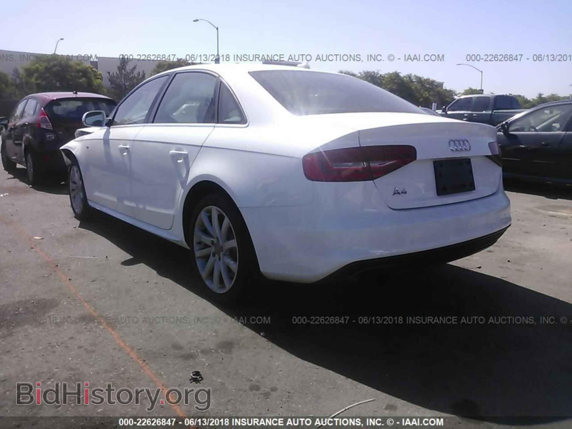 2014 Audi A4 - VIN: WAUAFAFL0EN043268 - Фото 3