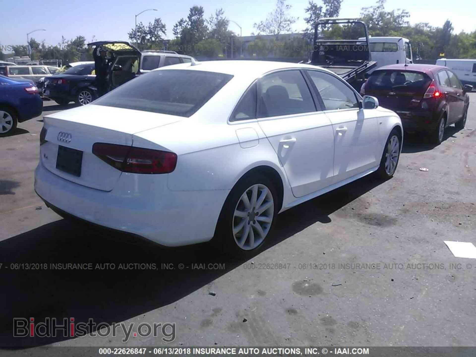 2014 Audi A4 - VIN: WAUAFAFL0EN043268 - Фото 4