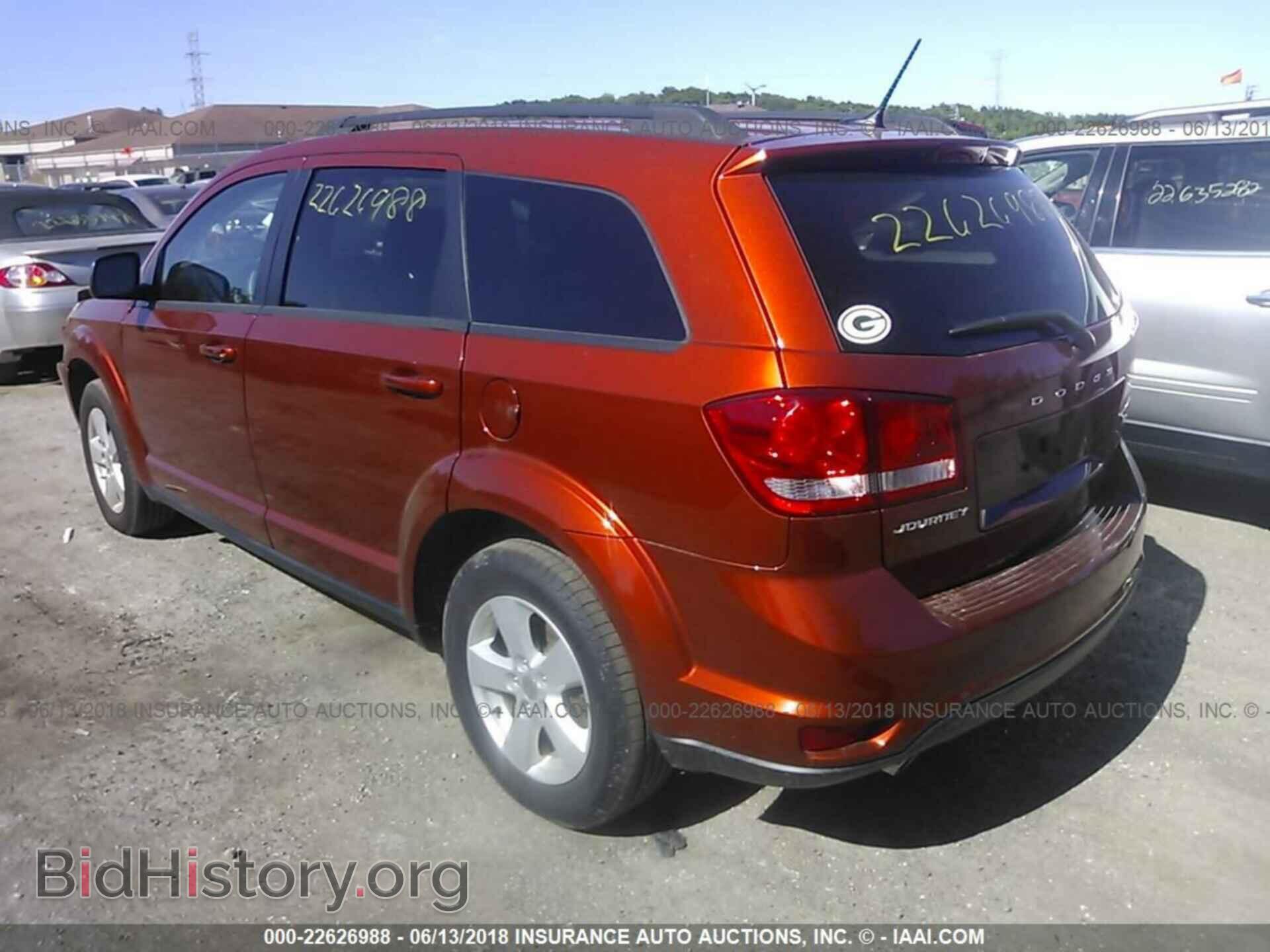 2012 Dodge Journey - VIN: 3C4PDCBG7CT362977 - Фото 3