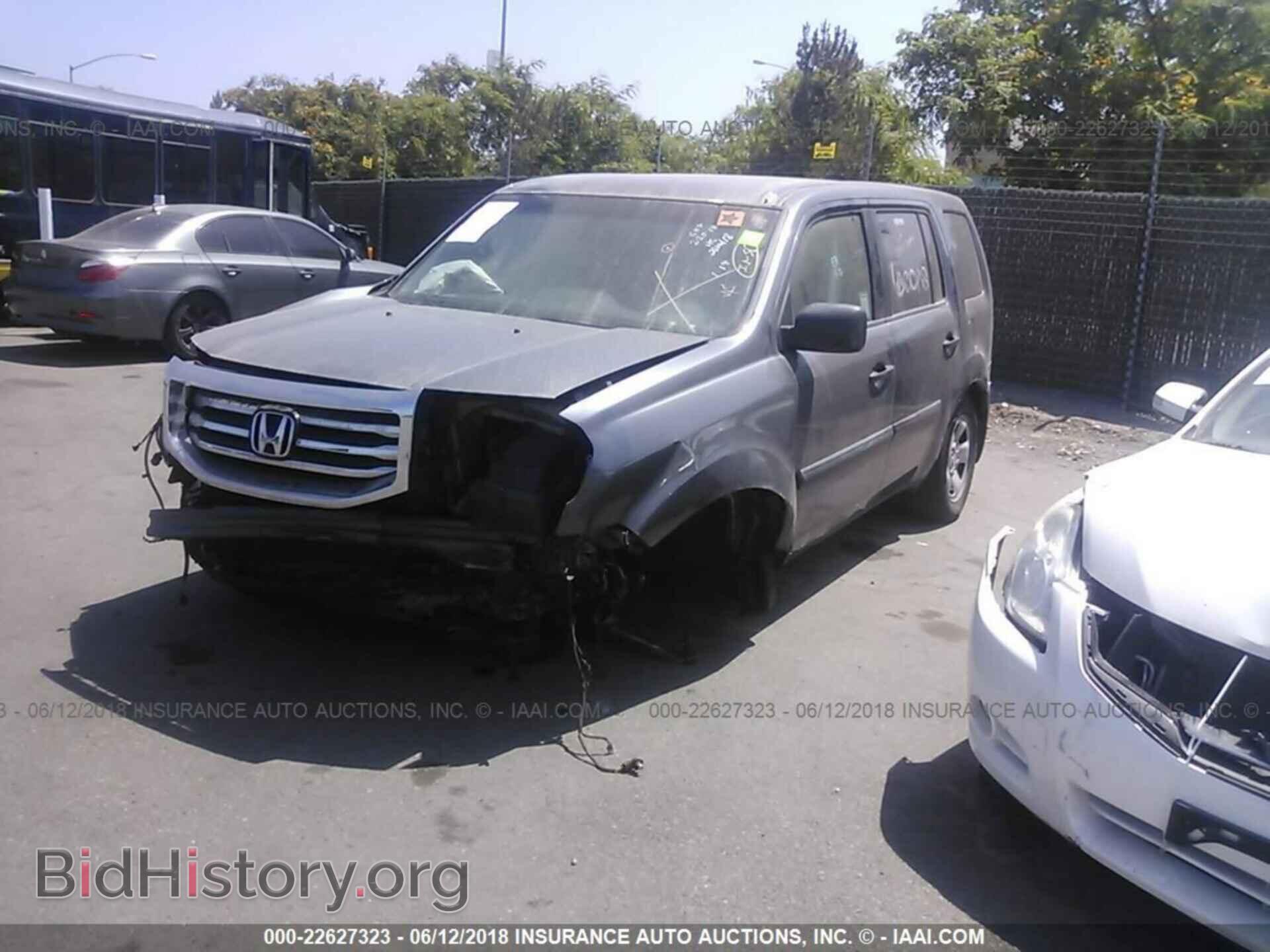 2014 Honda Pilot - VIN: 5FNYF3H24EB012895 - Фото 2