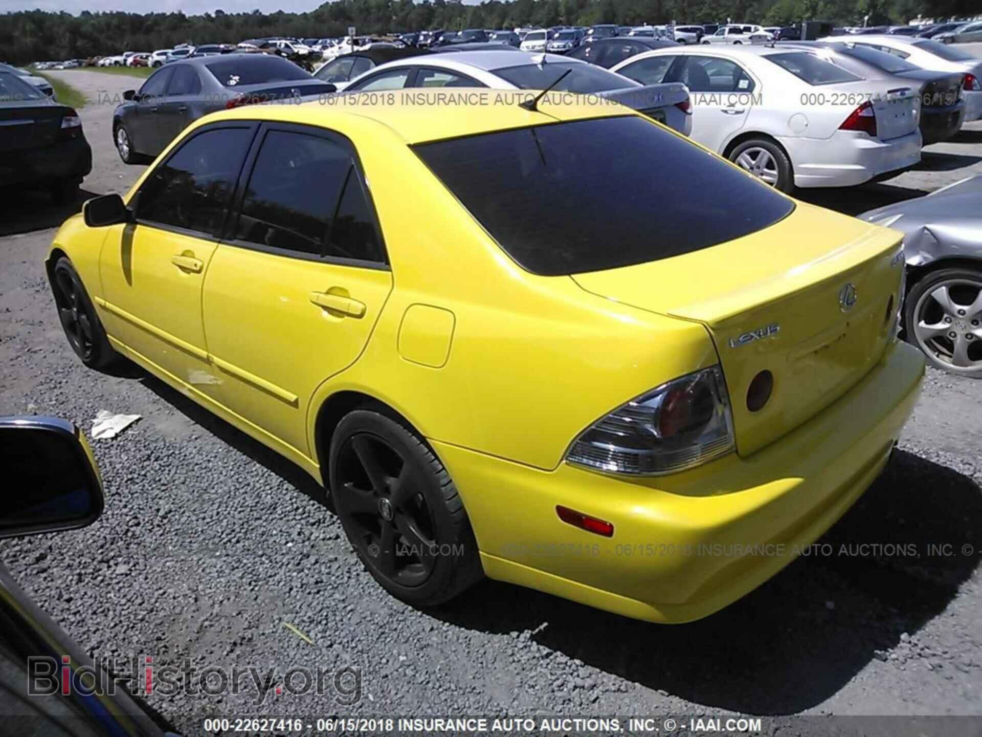 2002 LEXUS IS - VIN: JTHBD192X20051272 - Фото 3