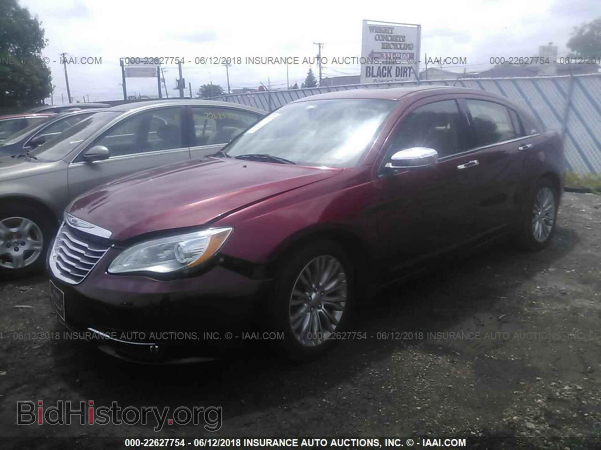 2012 CHRYSLER 200 - VIN: 1C3CCBCG2CN300661 - Фото 2