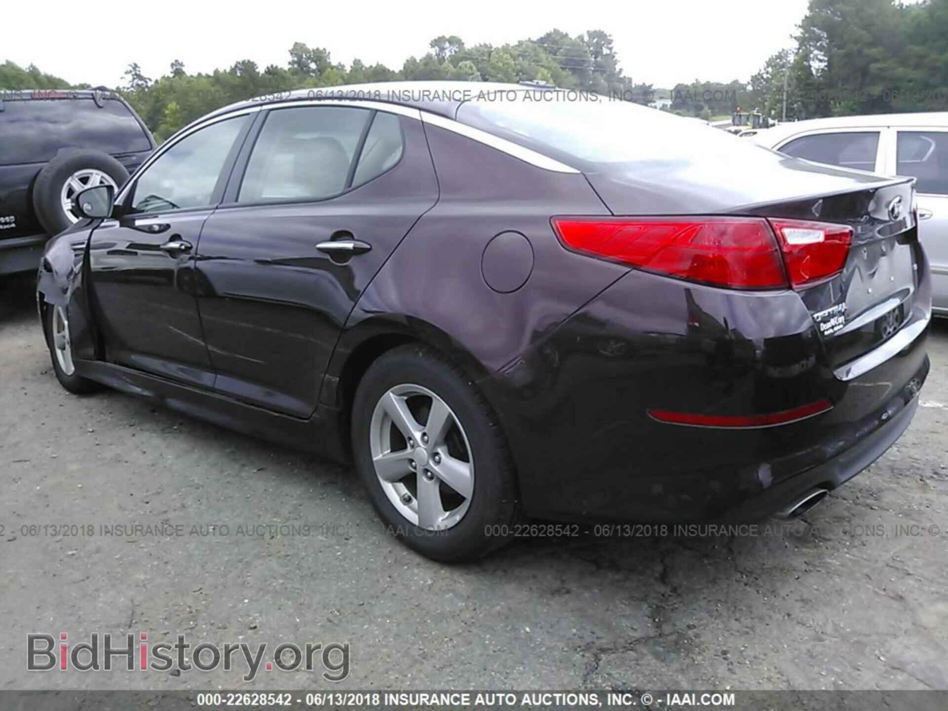 2014 Kia Optima - VIN: 5XXGM4A76EG313226 - Фото 3