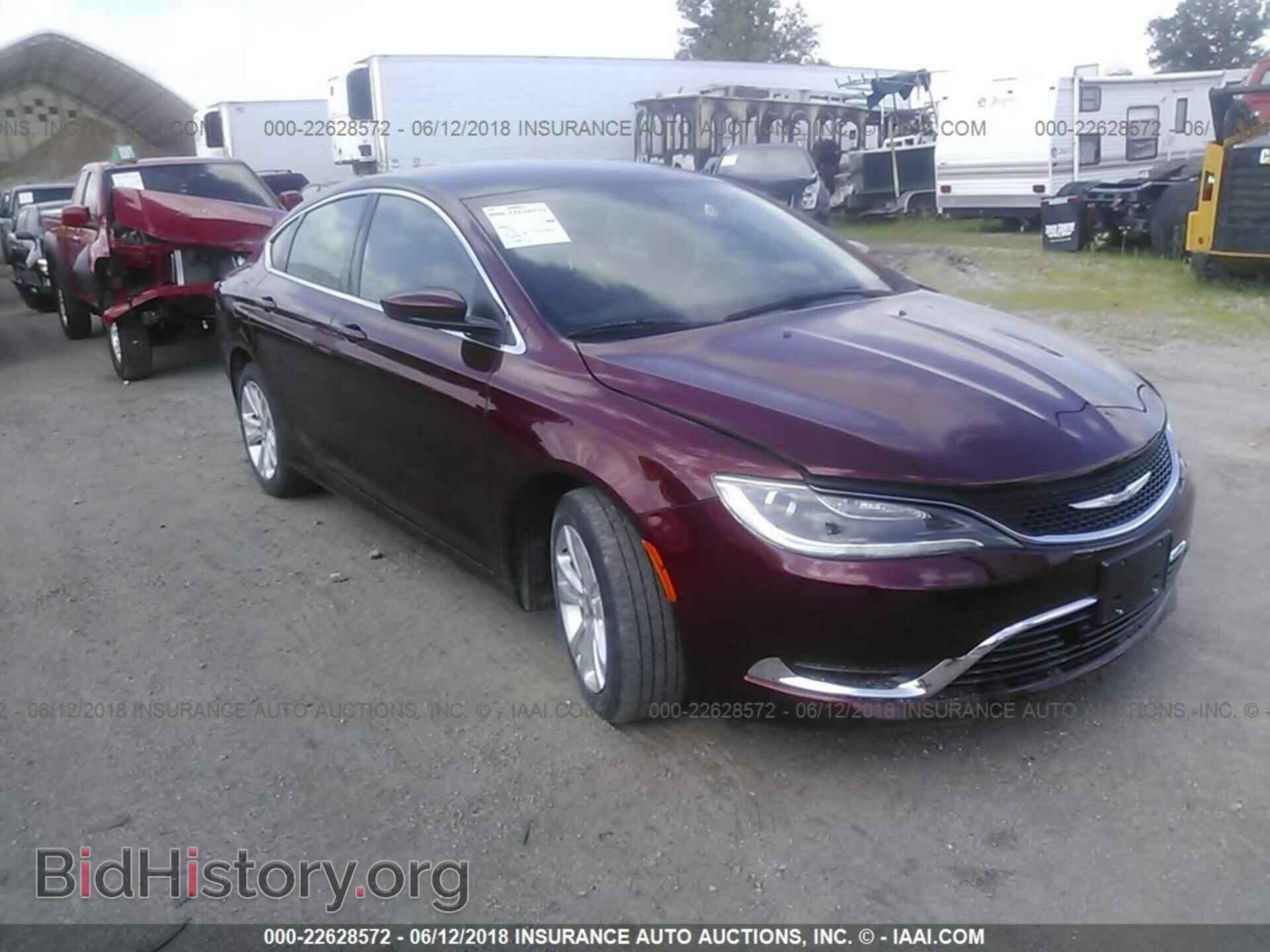 Photo 1C3CCCAB8FN604448 - Chrysler 200 2015