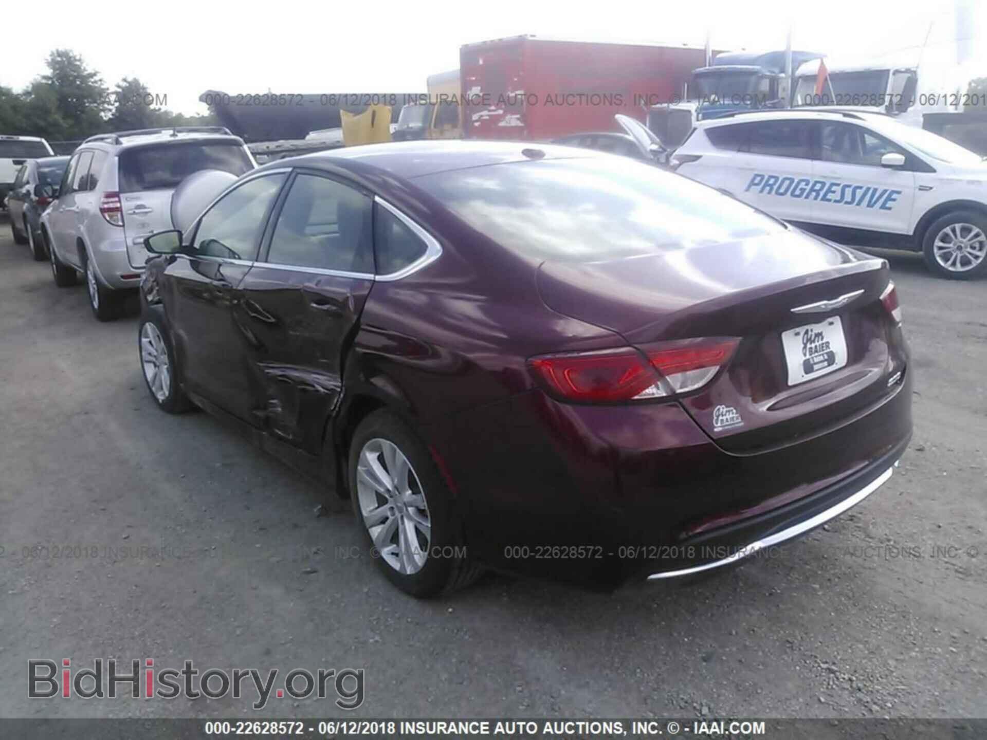 2015 Chrysler 200 - VIN: 1C3CCCAB8FN604448 - Фото 3