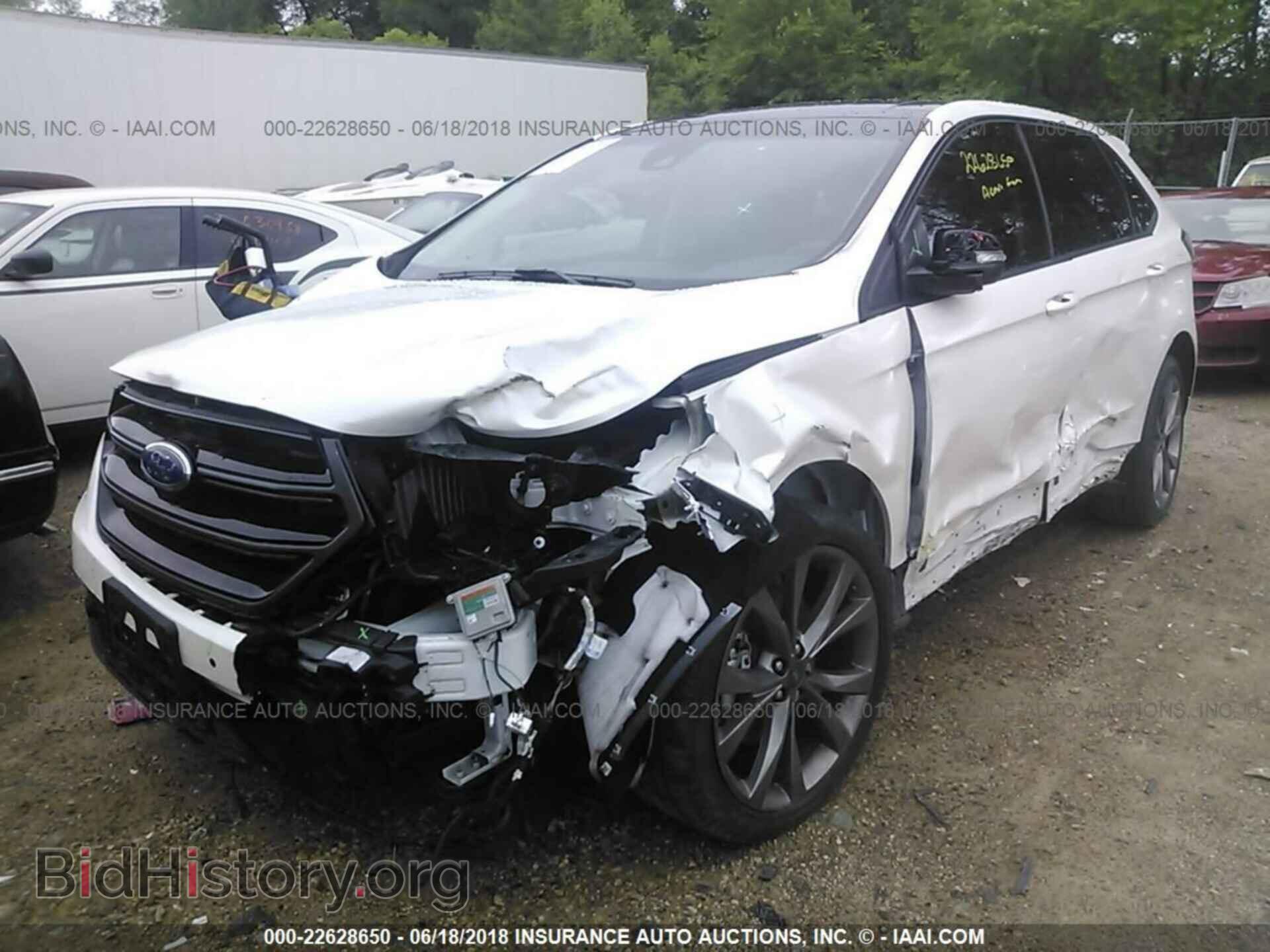 2016 Ford Edge - VIN: 2FMPK4AP6GBC42632 - Фото 2