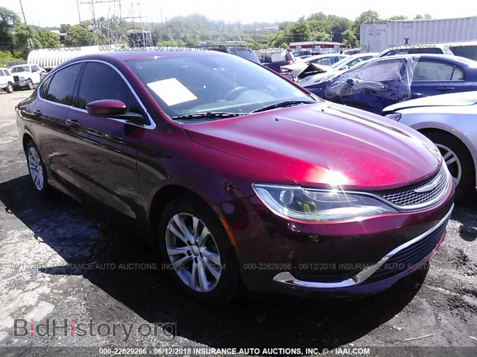 Photo 1C3CCCABXGN150141 - Chrysler 200 2016
