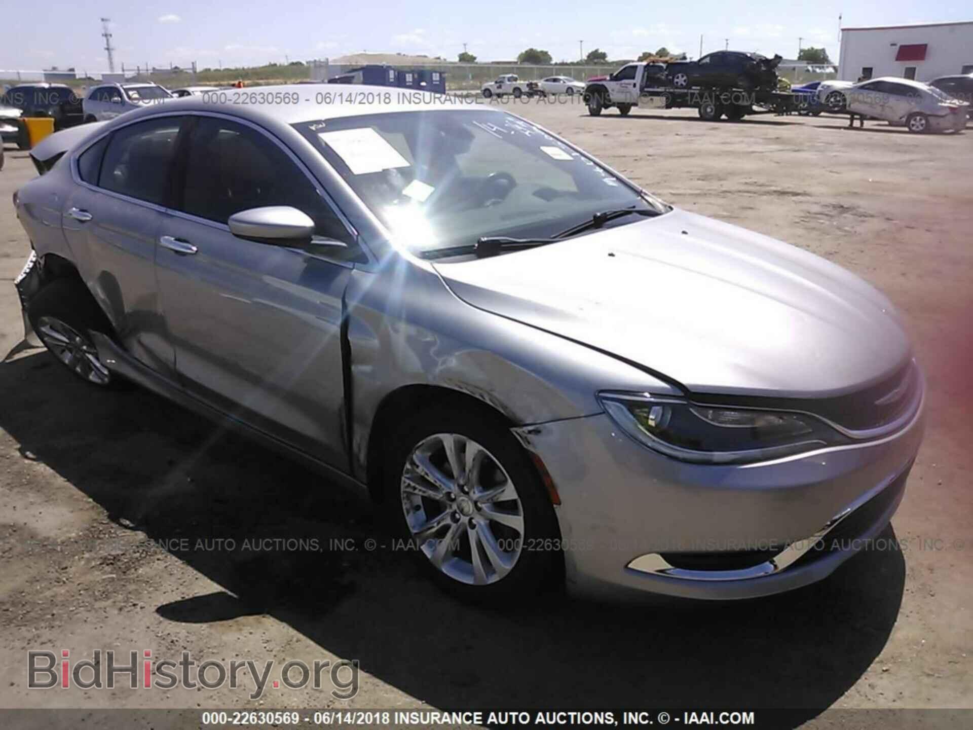 Photo 1C3CCCAB9FN616155 - Chrysler 200 2015