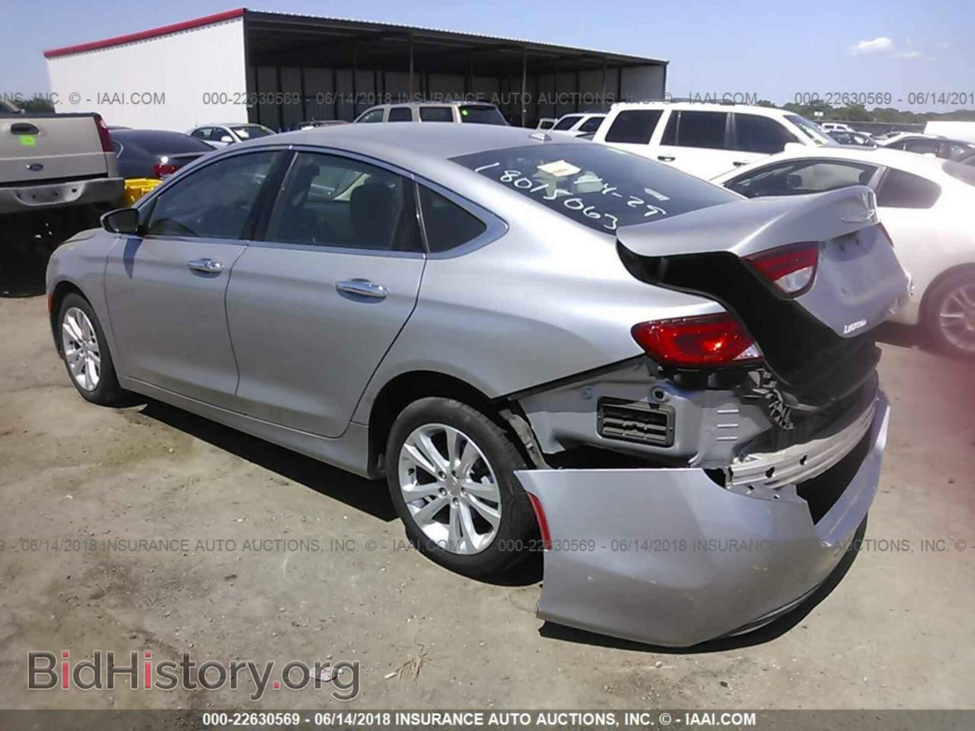 2015 Chrysler 200 - VIN: 1C3CCCAB9FN616155 - Photo 3
