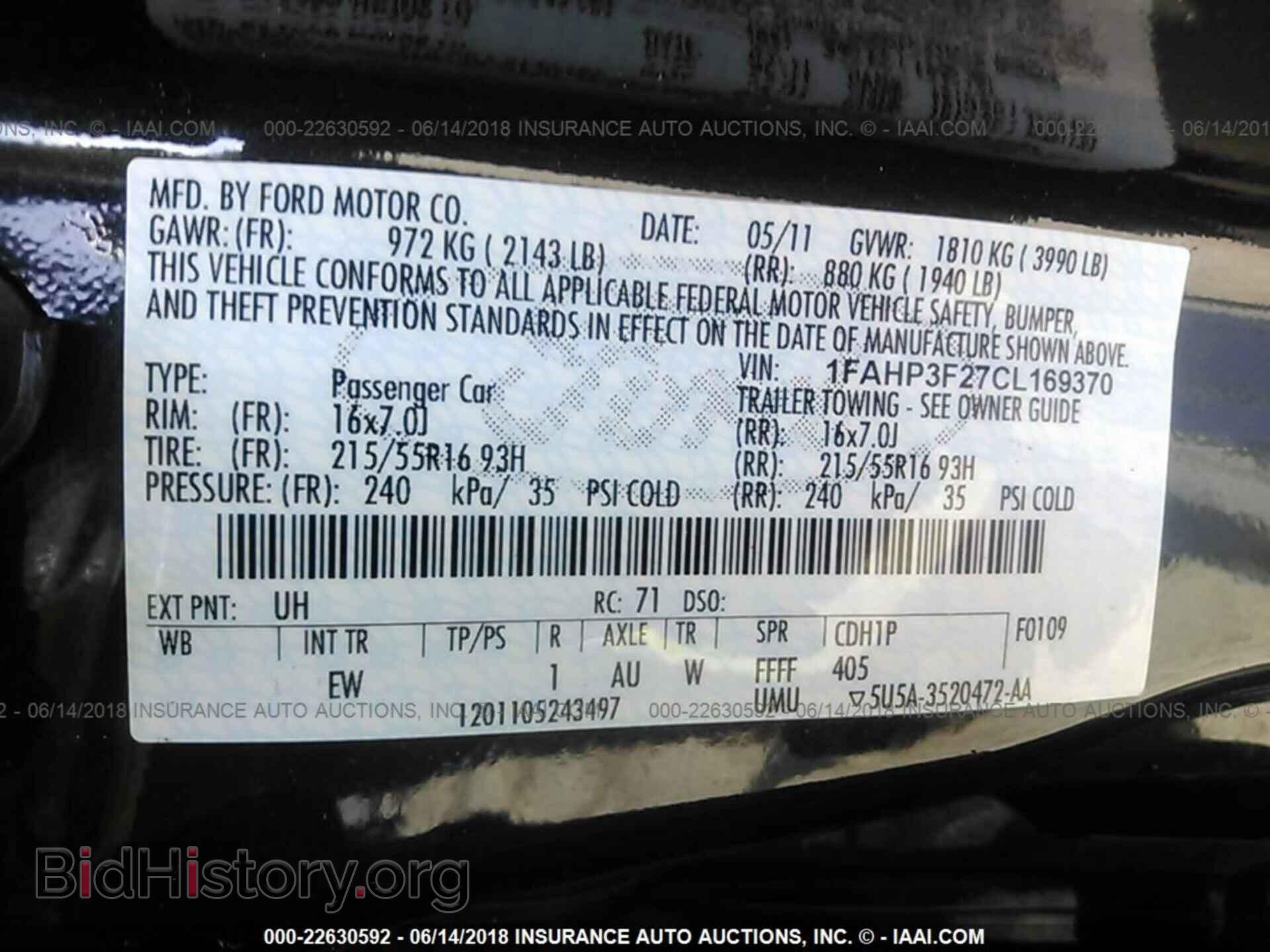 2012 Ford Focus - VIN: 1FAHP3F27CL169370 - Photo 9