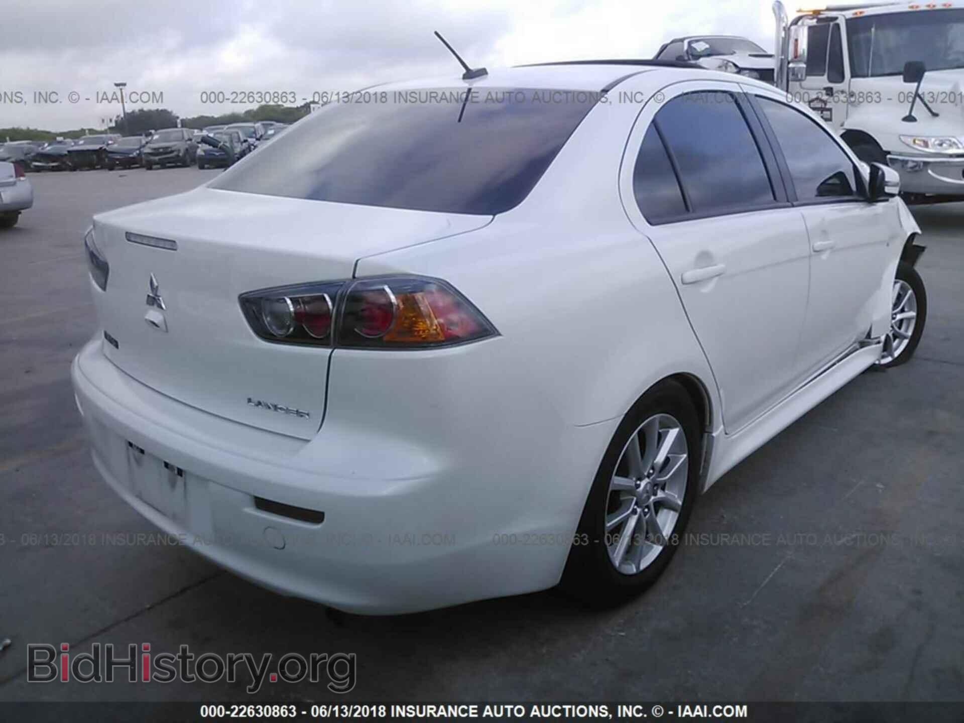 2016 Mitsubishi Lancer - VIN: JA32U2FU8GU002163 - Фото 4