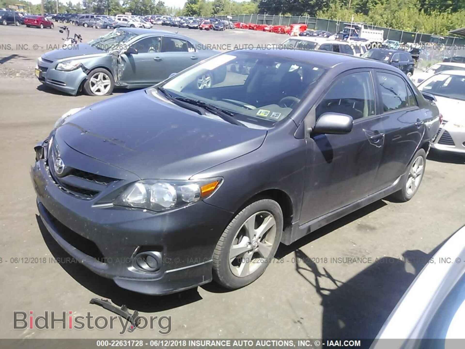 2011 Toyota Corolla - VIN: 2T1BU4EEXBC749292 - Фото 2
