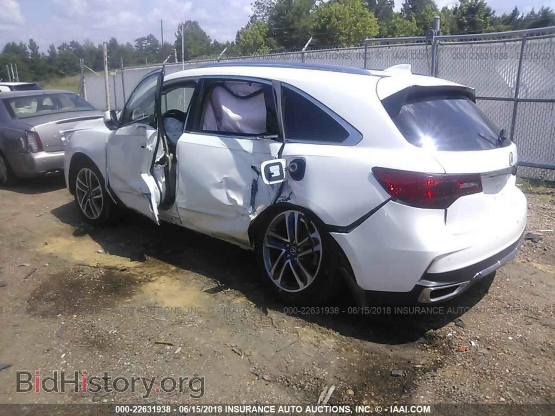 2017 Acura Mdx - VIN: 5FRYD4H88HB042971 - Фото 3