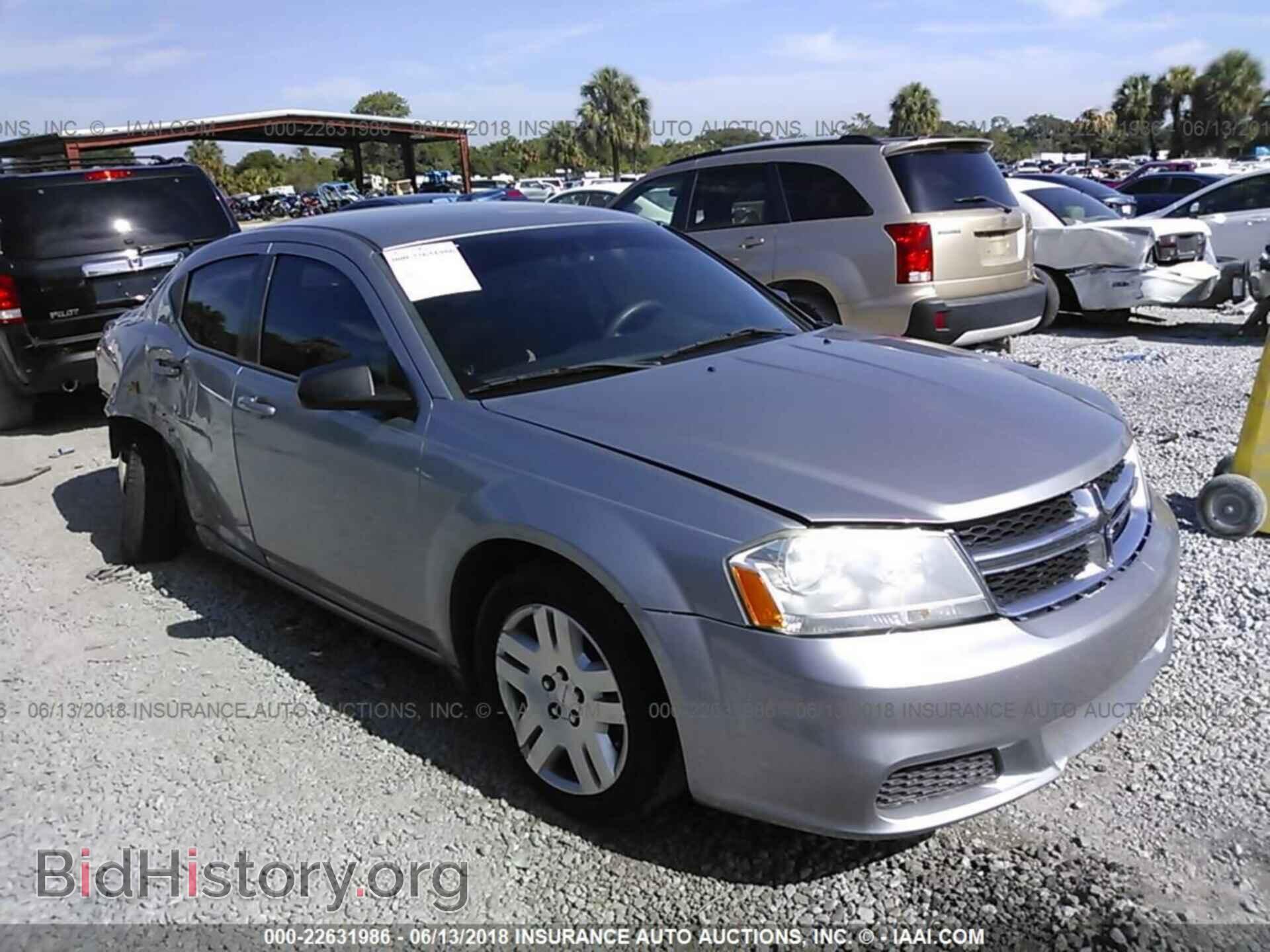 Фотография 1C3CDZAB5DN631121 - Dodge Avenger 2013