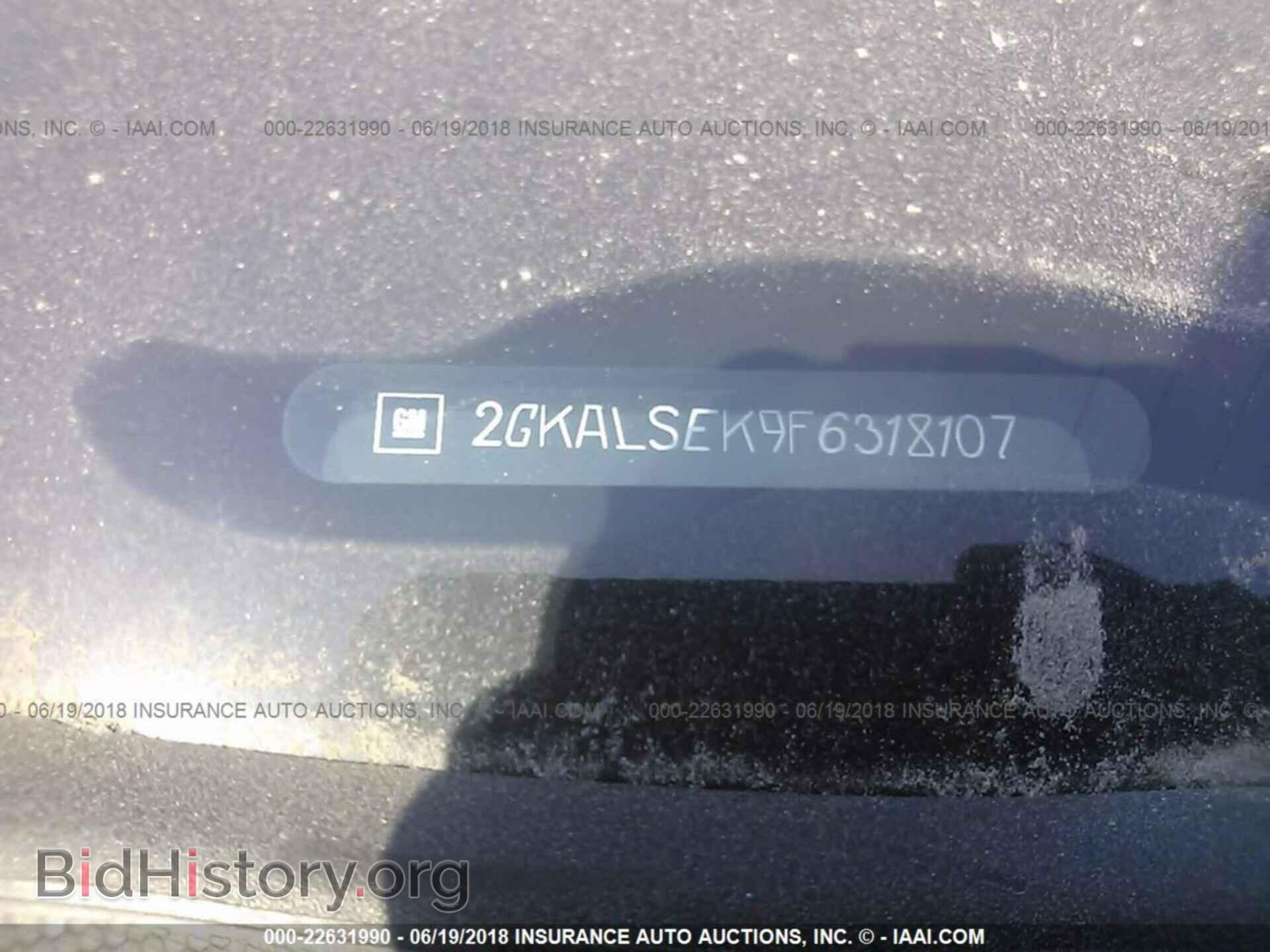 2015 Gmc Terrain - VIN: 2GKALSEK9F6318107 - Photo 9