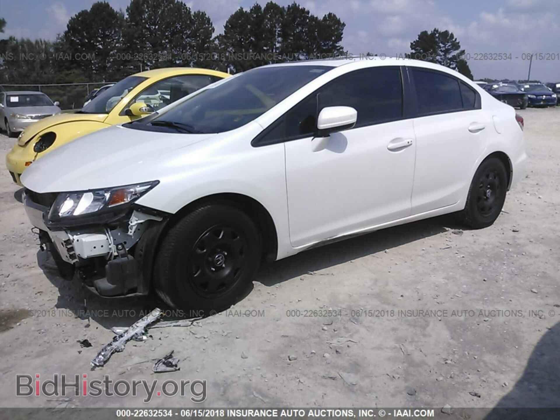 2014 Honda Civic - VIN: 19XFB2F93EE058558 - Фото 2