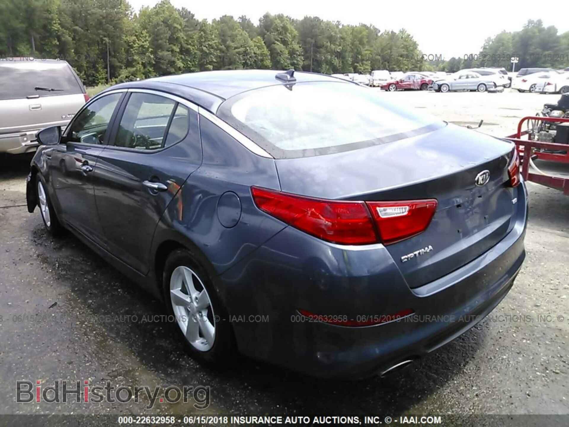 2015 Kia Optima - VIN: KNAGM4A77F5544820 - Фото 3
