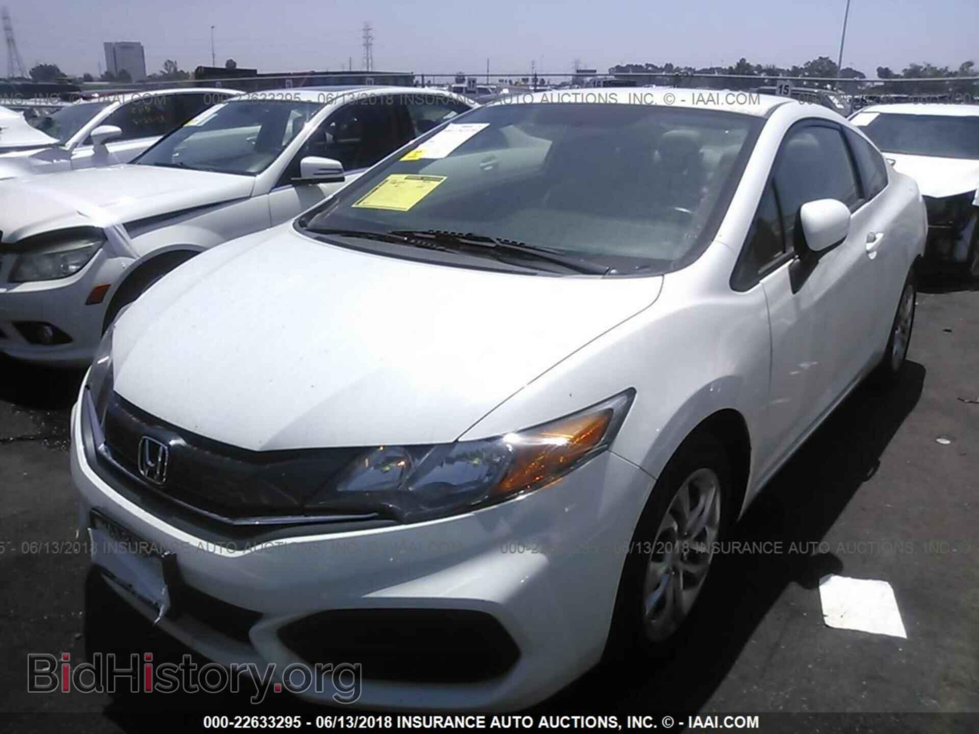 2014 Honda Civic - VIN: 2HGFG3B53EH504451 - Фото 2