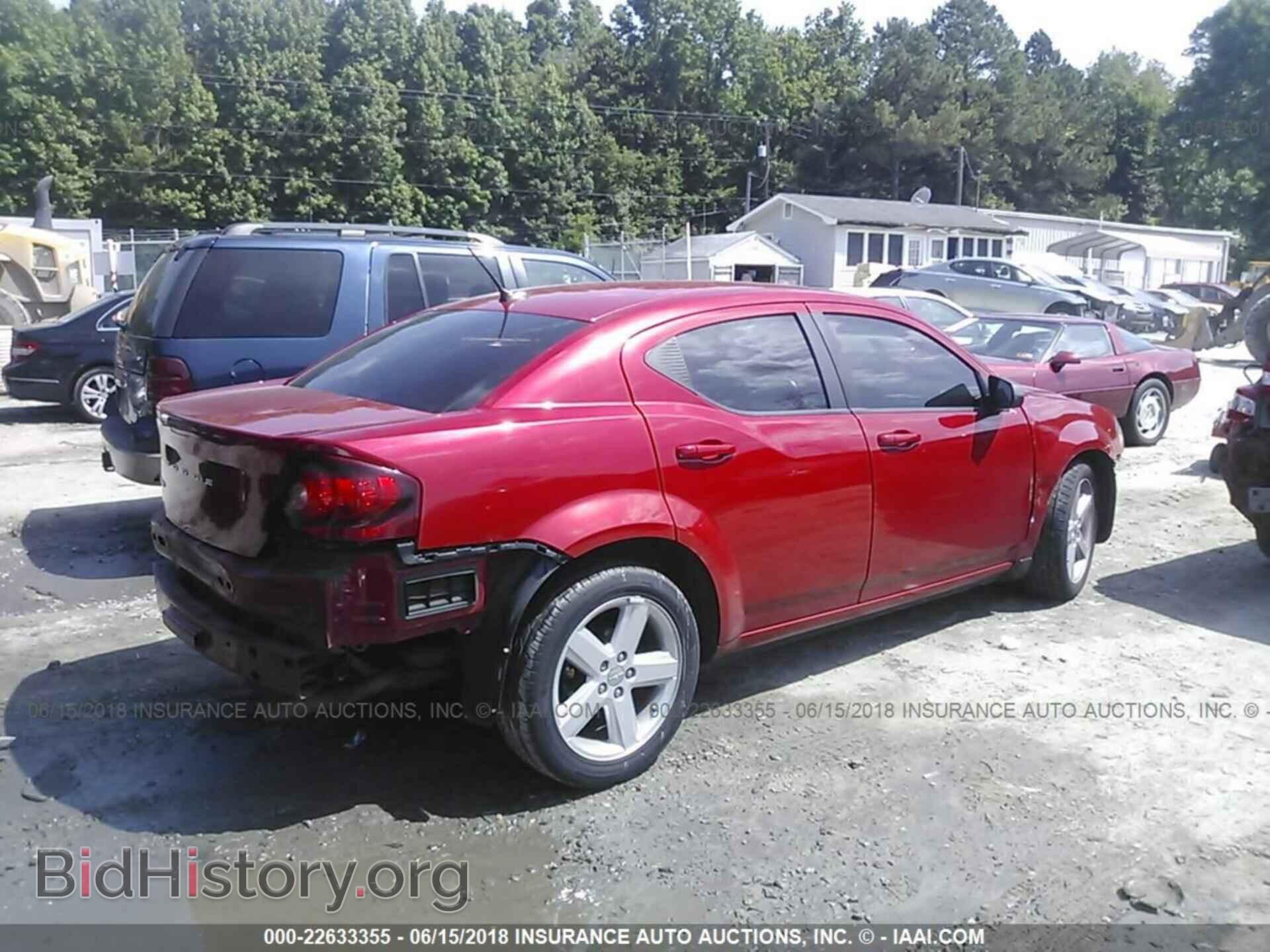 2013 Dodge Avenger - VIN: 1C3CDZAB4DN708304 - Фото 4