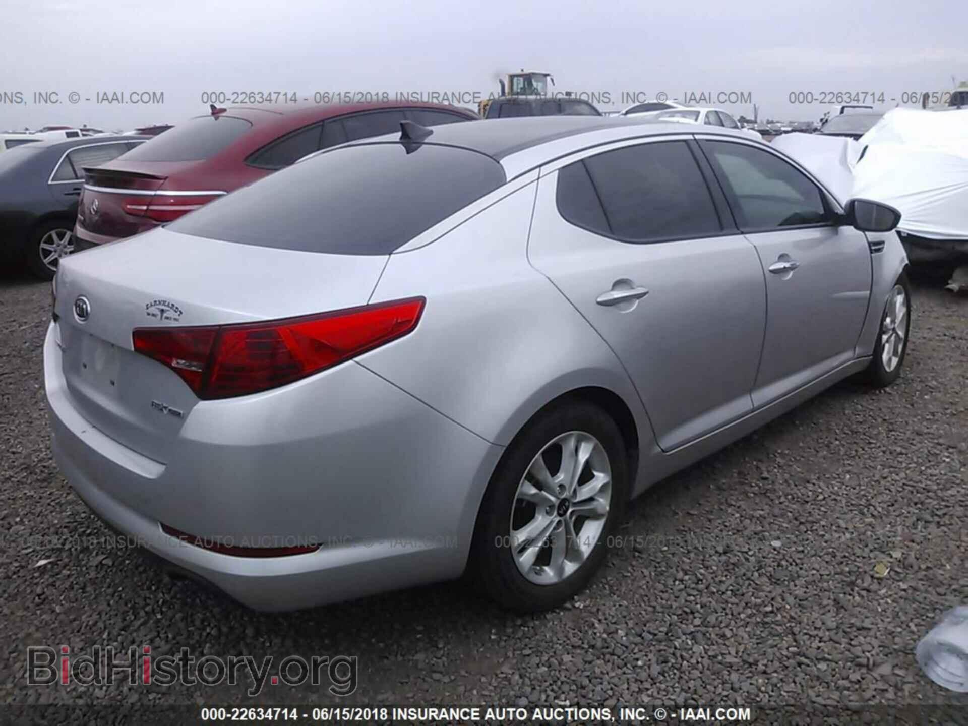 2011 Kia Optima - VIN: KNAGN4A72B5065180 - Фото 4