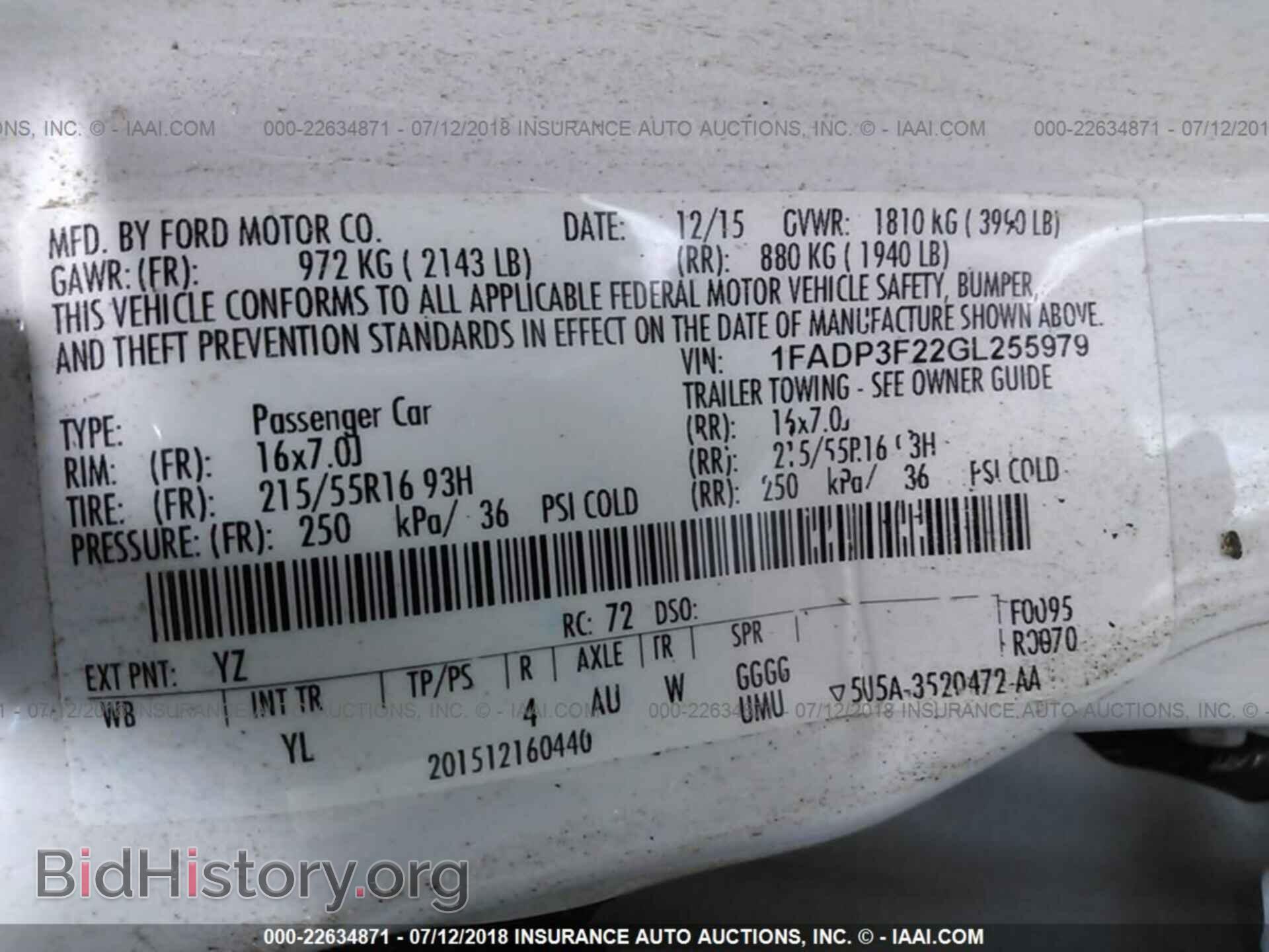 2016 Ford Focus - VIN: 1FADP3F22GL255979 - Photo 9