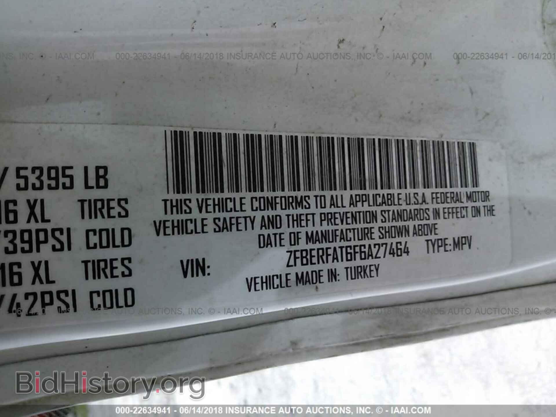 2015 Ram Promaster - VIN: ZFBERFAT6F6A27464 - Photo 9