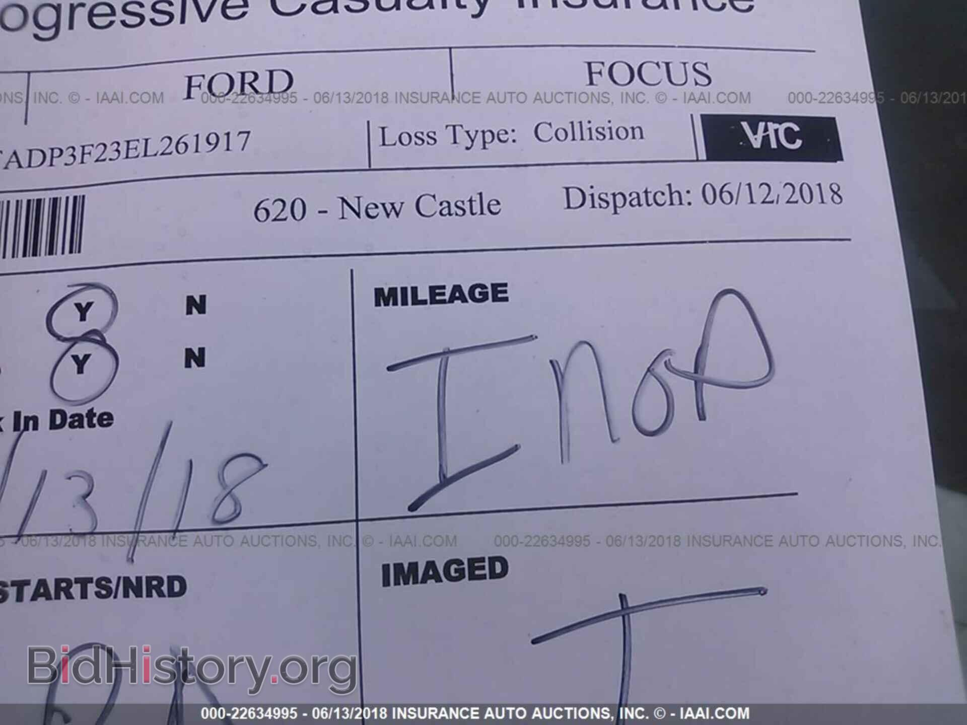 2014 Ford Focus - VIN: 1FADP3F23EL261917 - Photo 7