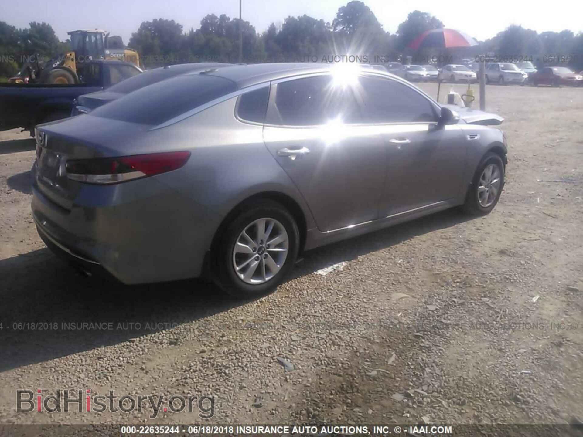 2016 Kia Optima - VIN: 5XXGT4L35GG109016 - Фото 4
