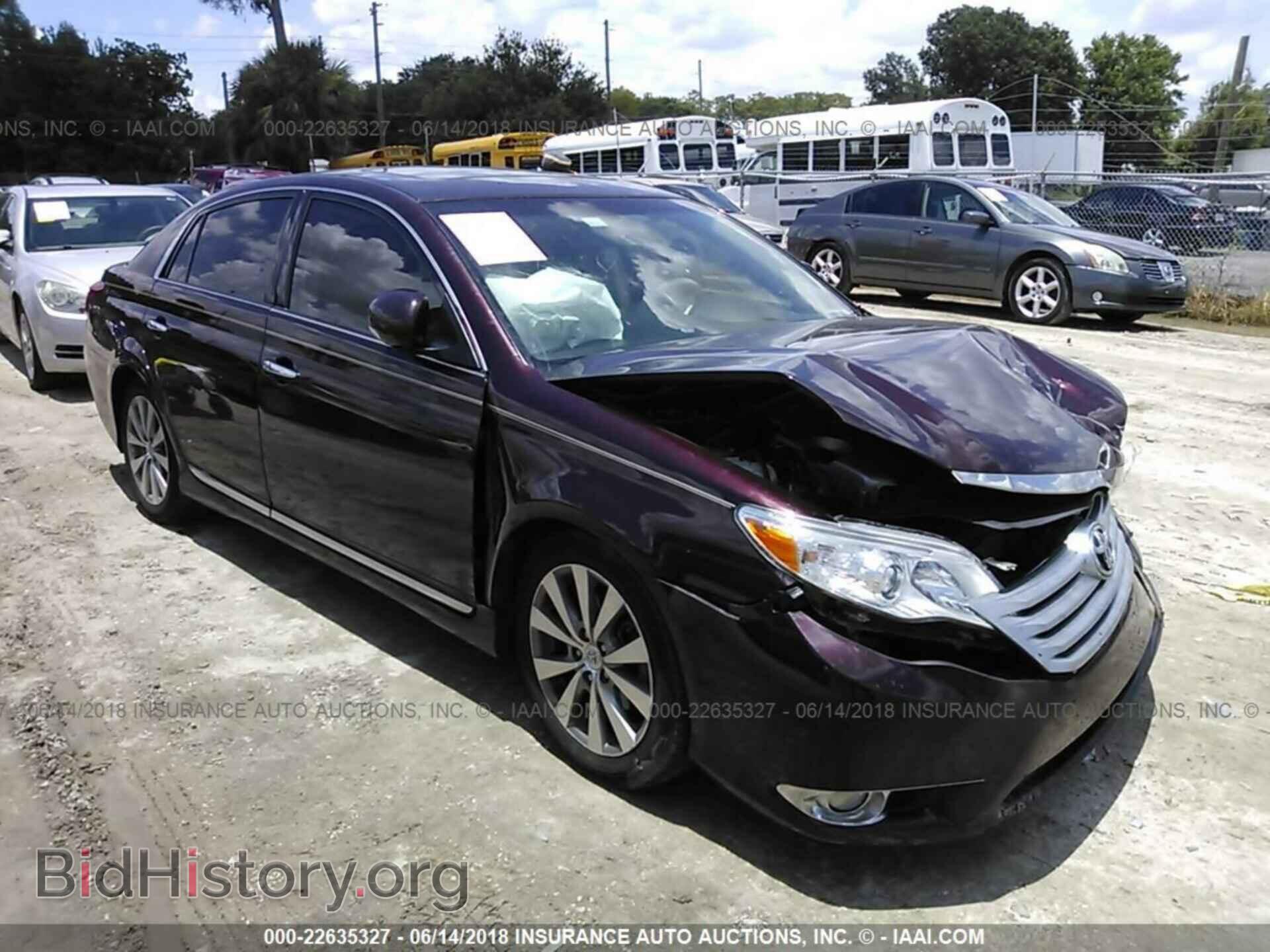 Photo 4T1BK3DB3CU441484 - Toyota Avalon 2012