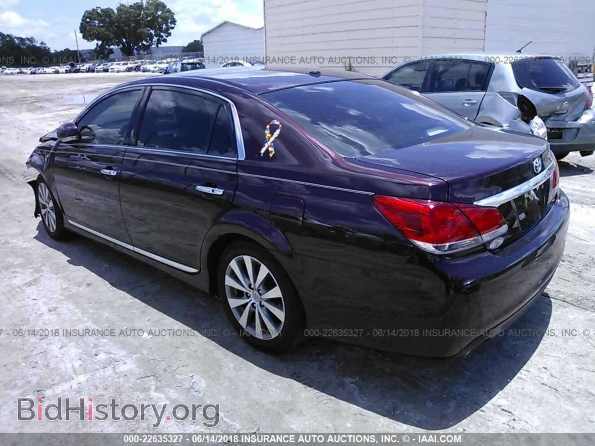 2012 Toyota Avalon - VIN: 4T1BK3DB3CU441484 - Фото 3