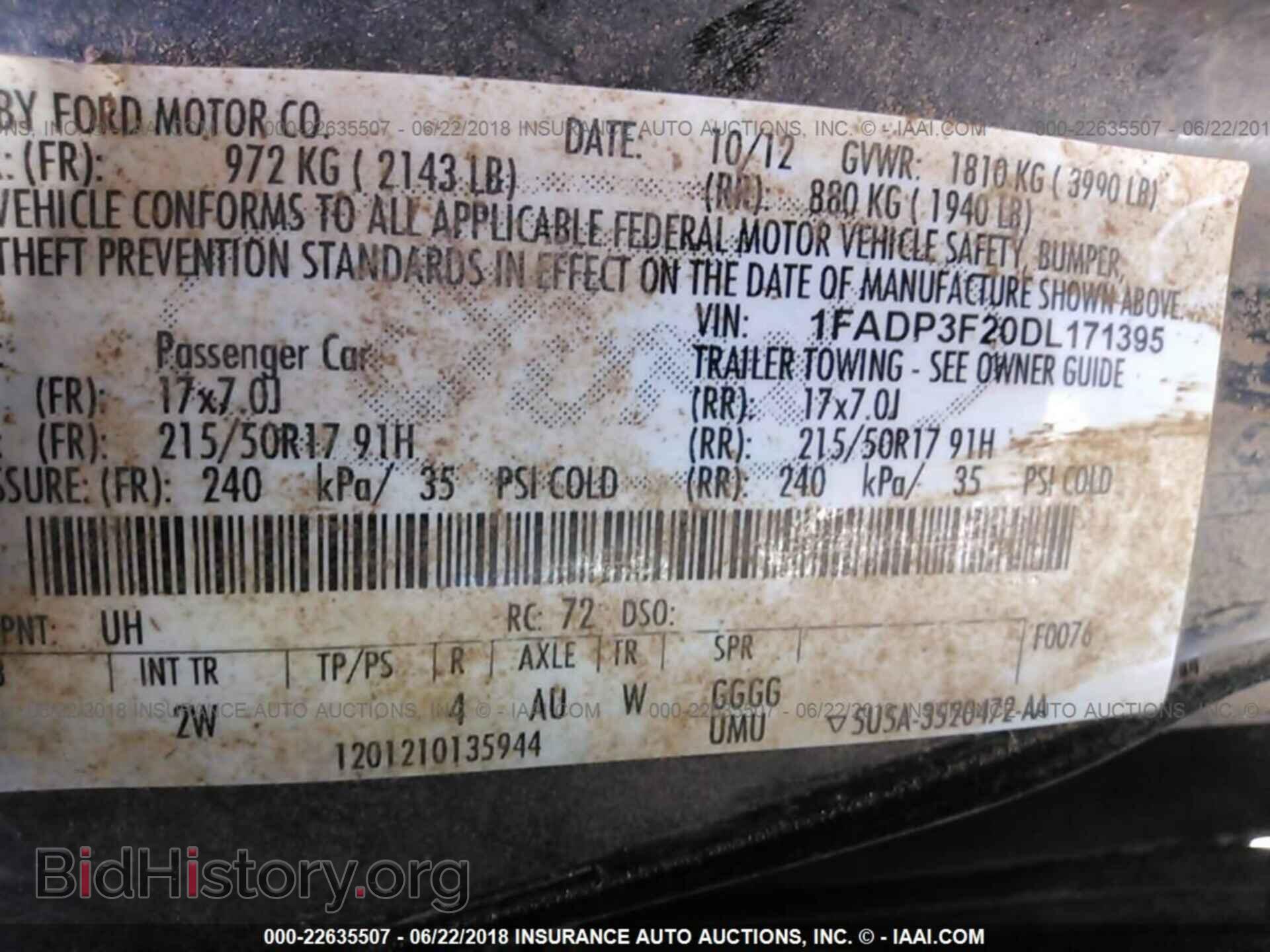 2013 Ford Focus - VIN: 1FADP3F20DL171395 - Photo 9