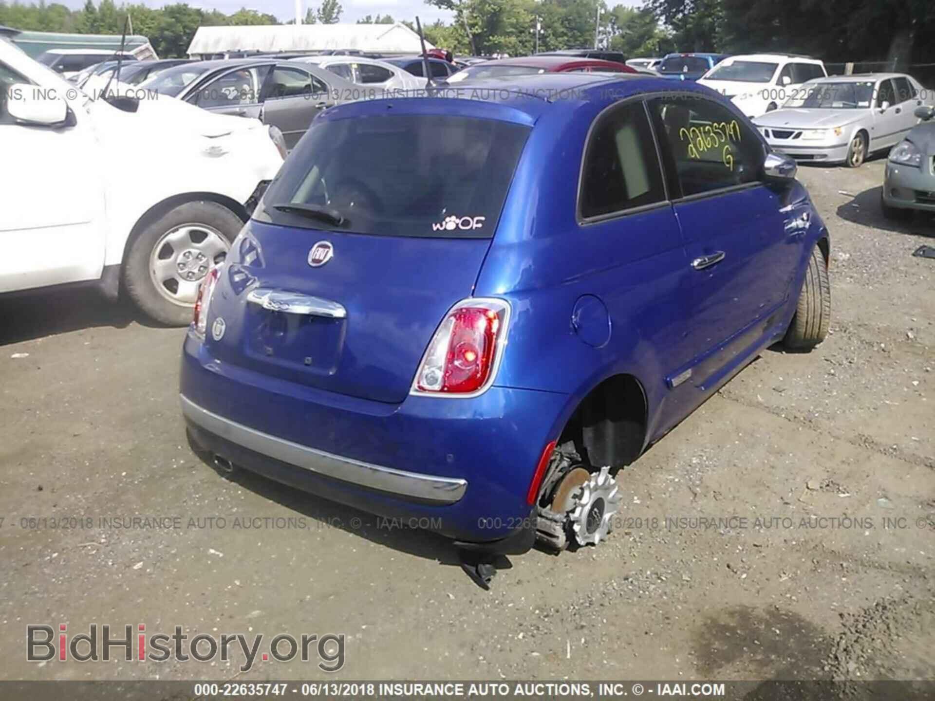 2012 Fiat 500 - VIN: 3C3CFFCR0CT336042 - Фото 4