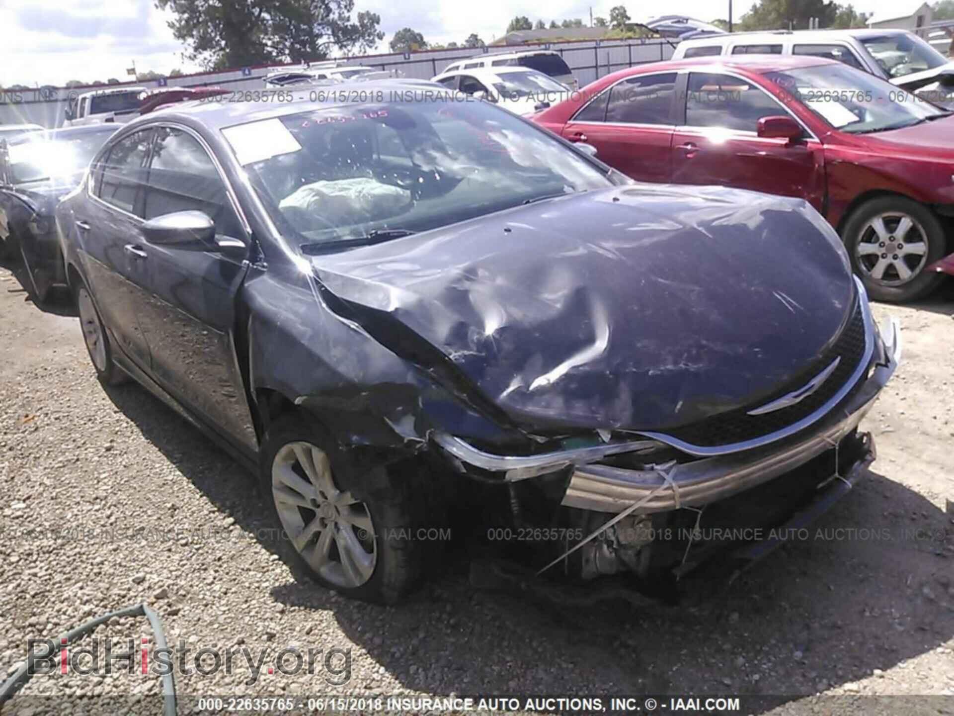 Фотография 1C3CCCAB5FN670312 - Chrysler 200 2015