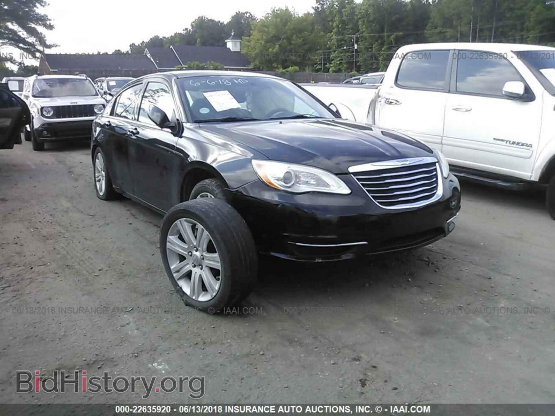 Фотография 1C3CCBAB5CN318546 - Chrysler 200 2012