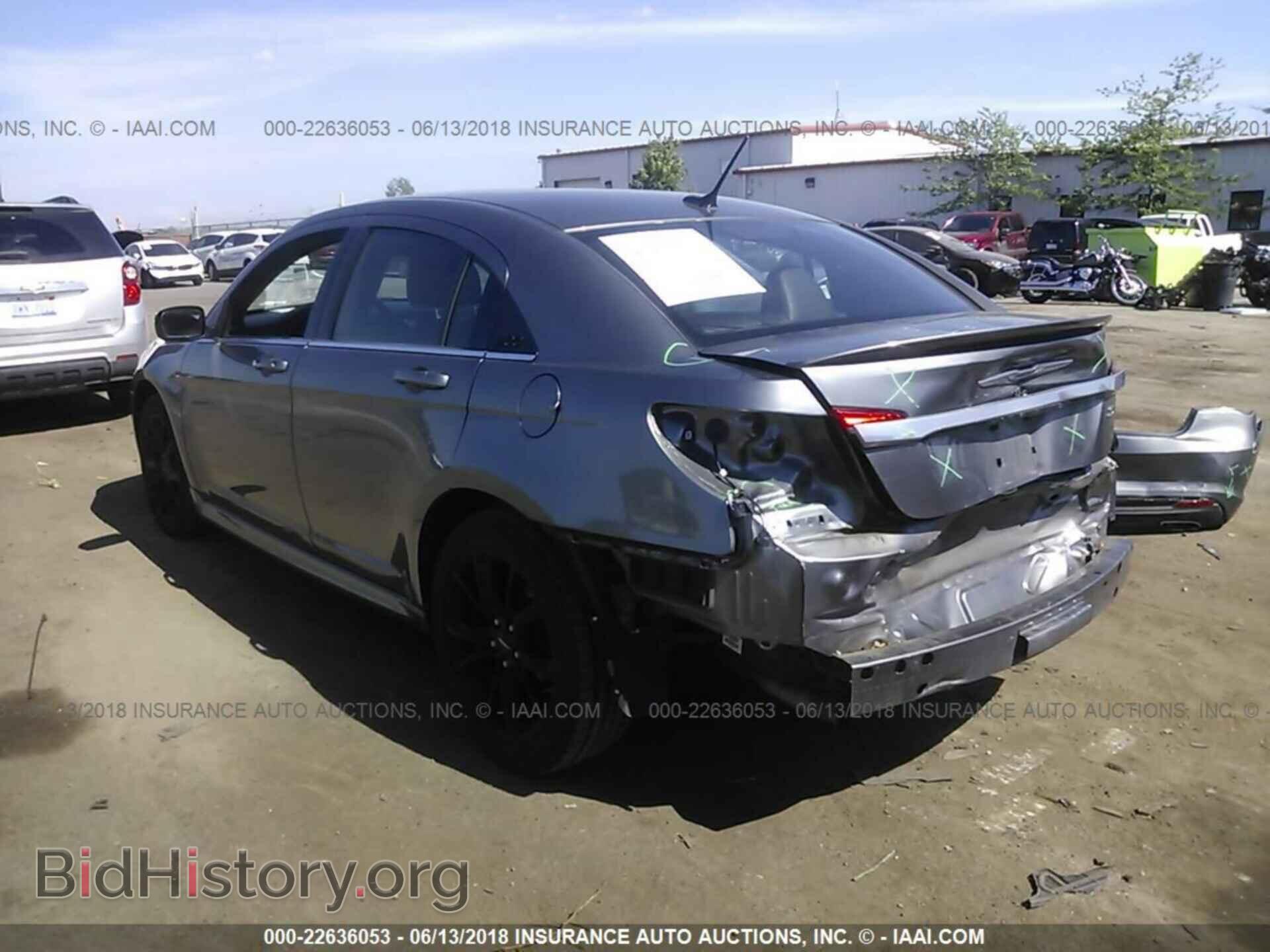 2013 Chrysler 200 - VIN: 1C3CCBCG1DN719702 - Фото 3