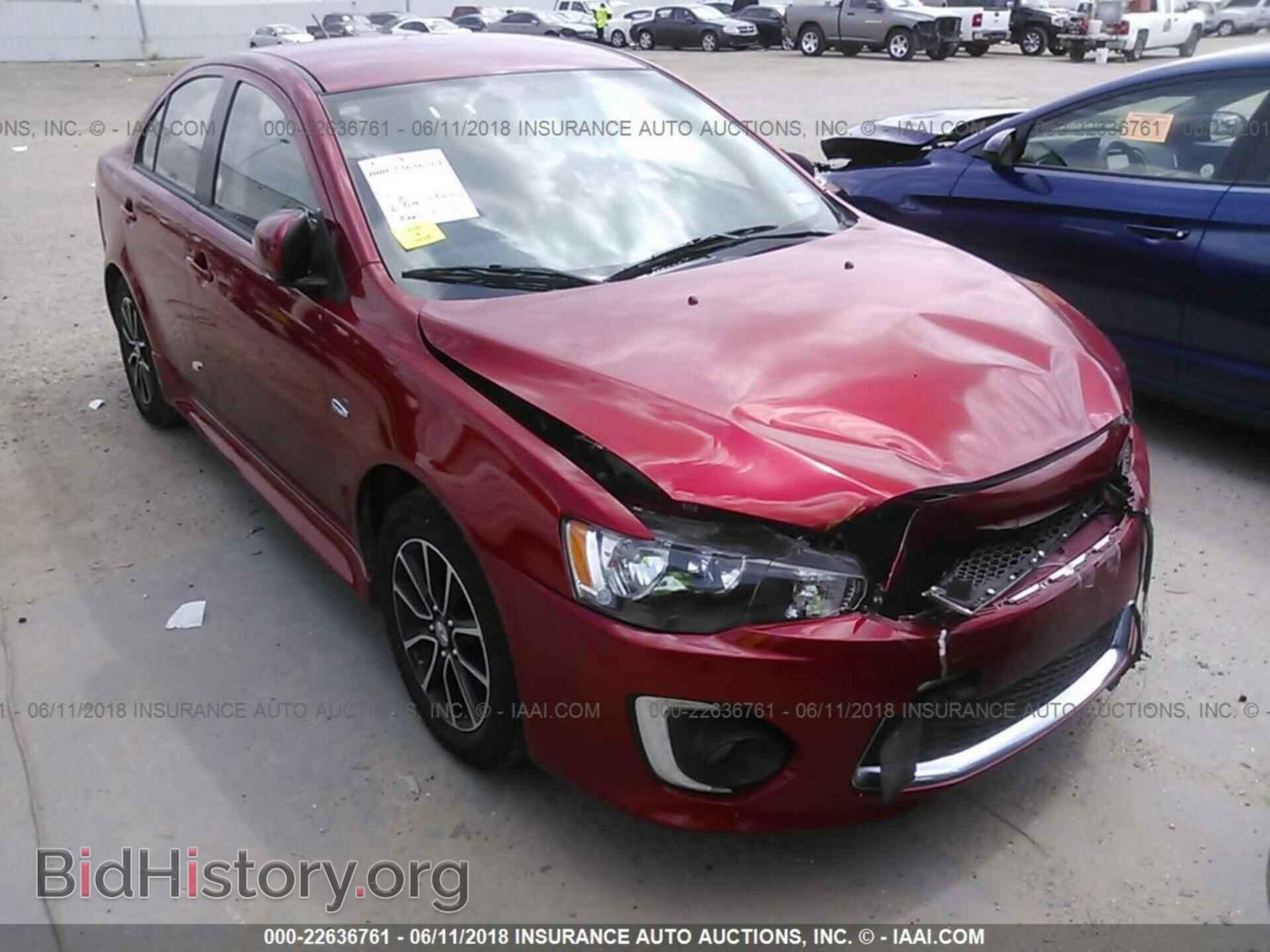 Фотография JA32U2FU6HU005760 - Mitsubishi Lancer 2017