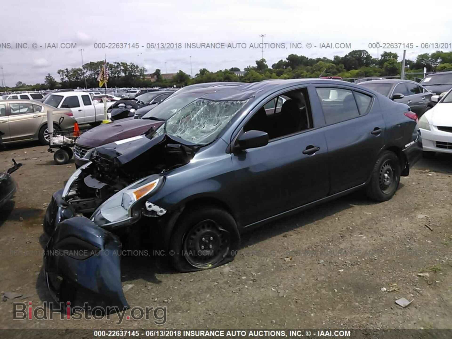 2016 Nissan Versa - VIN: 3N1CN7AP1GL854093 - Фото 2