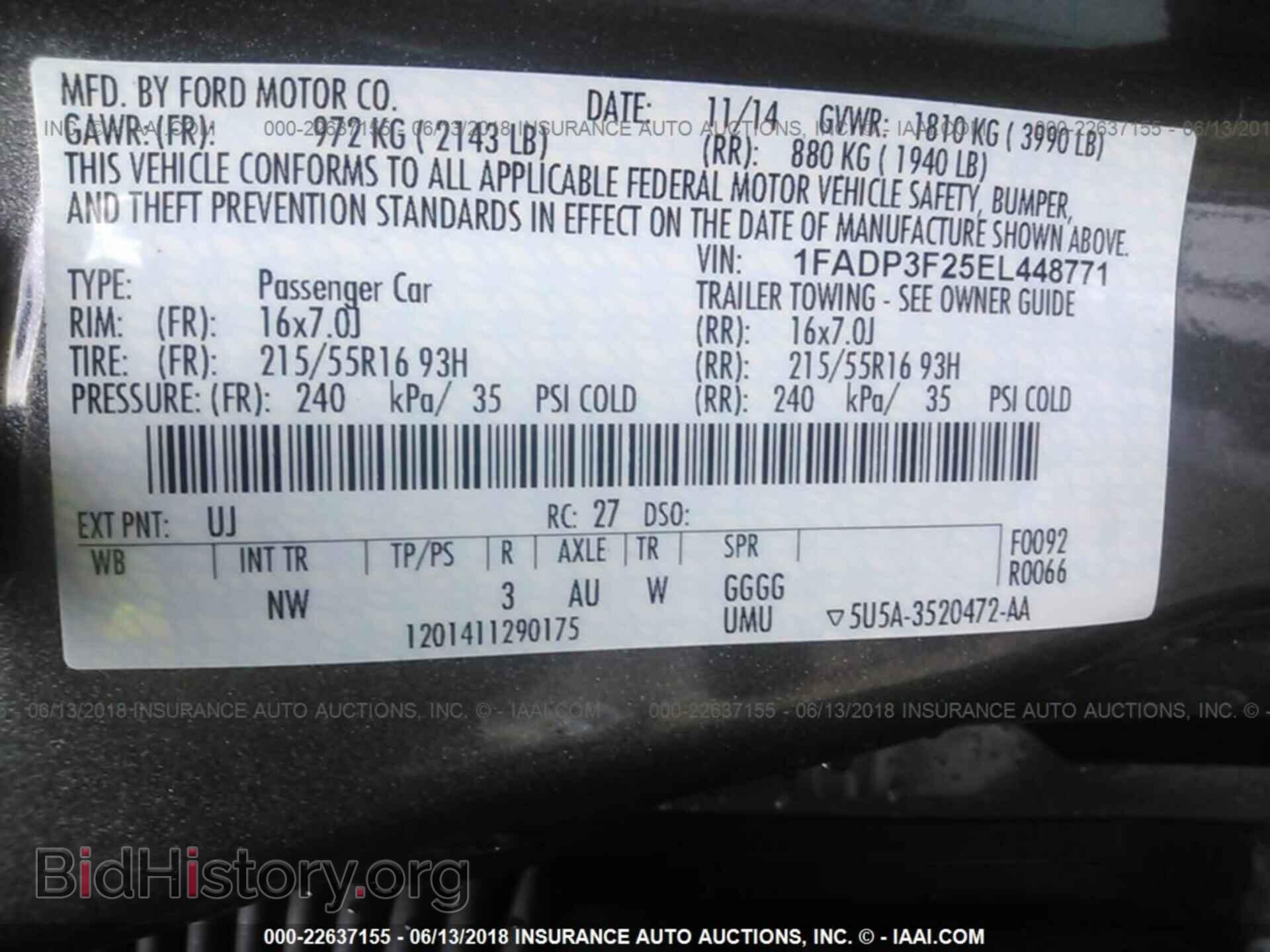 2014 Ford Focus - VIN: 1FADP3F25EL448771 - Photo 9