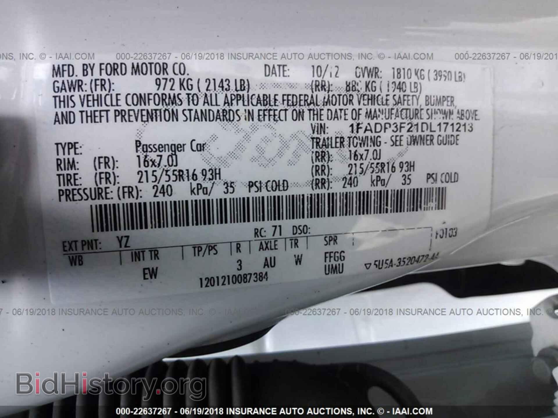 2013 Ford Focus - VIN: 1FADP3F21DL171213 - Photo 9