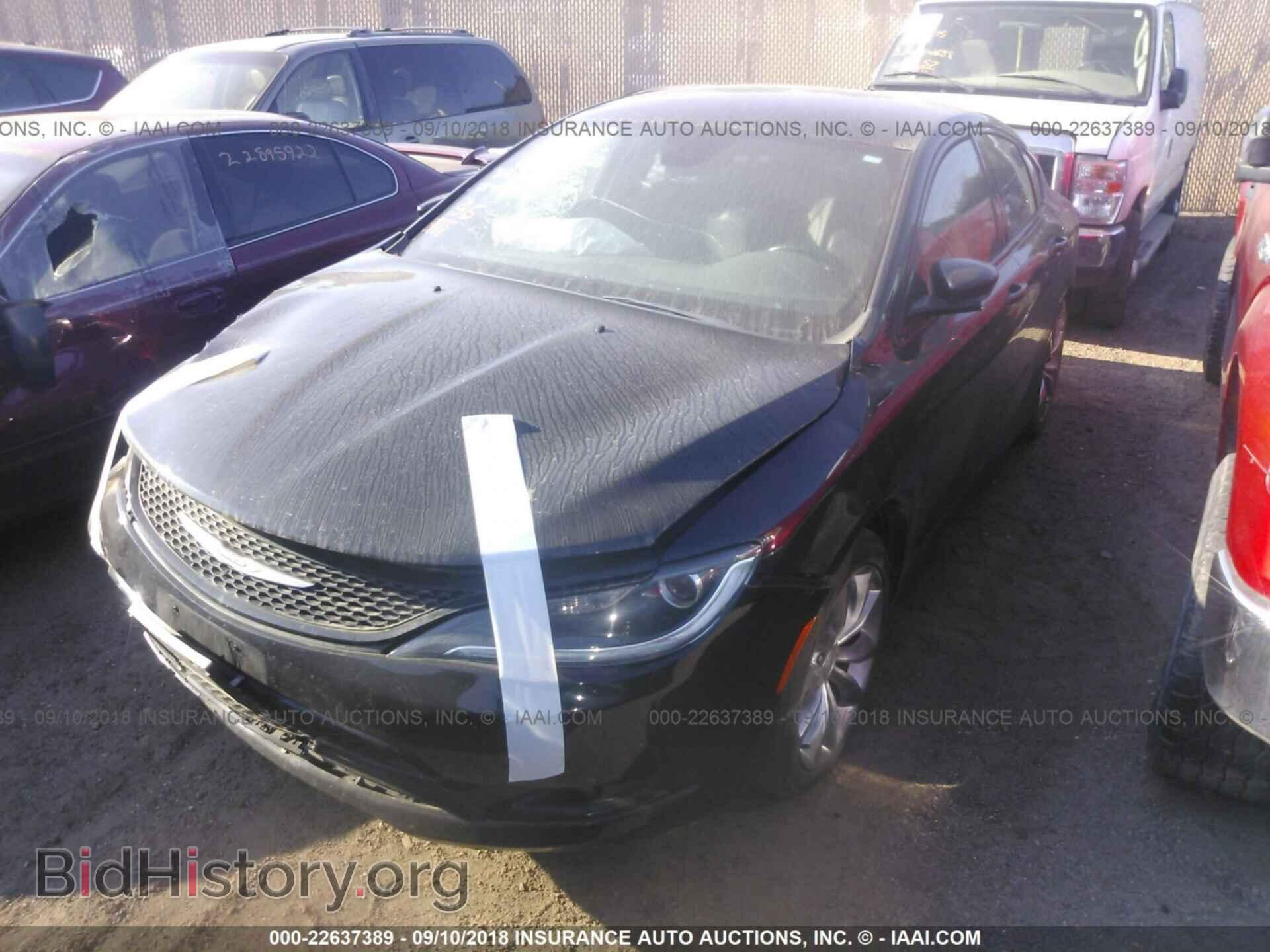 2015 Chrysler 200 - VIN: 1C3CCCBB3FN667536 - Фото 2