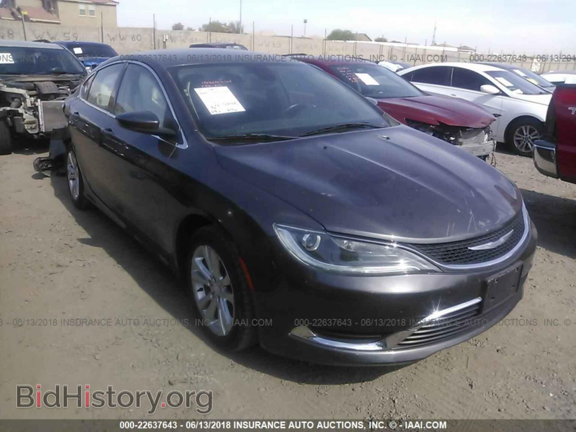 Photo 1C3CCCAB9FN734660 - Chrysler 200 2015