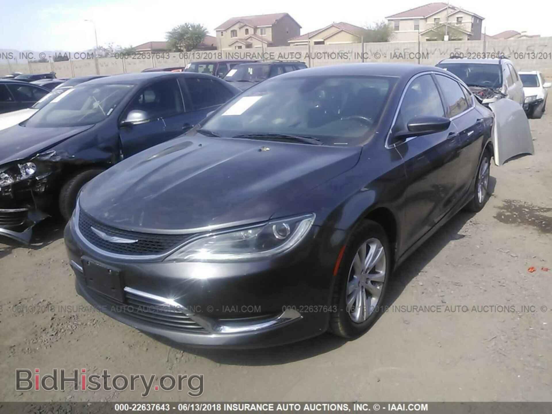 2015 Chrysler 200 - VIN: 1C3CCCAB9FN734660 - Photo 2