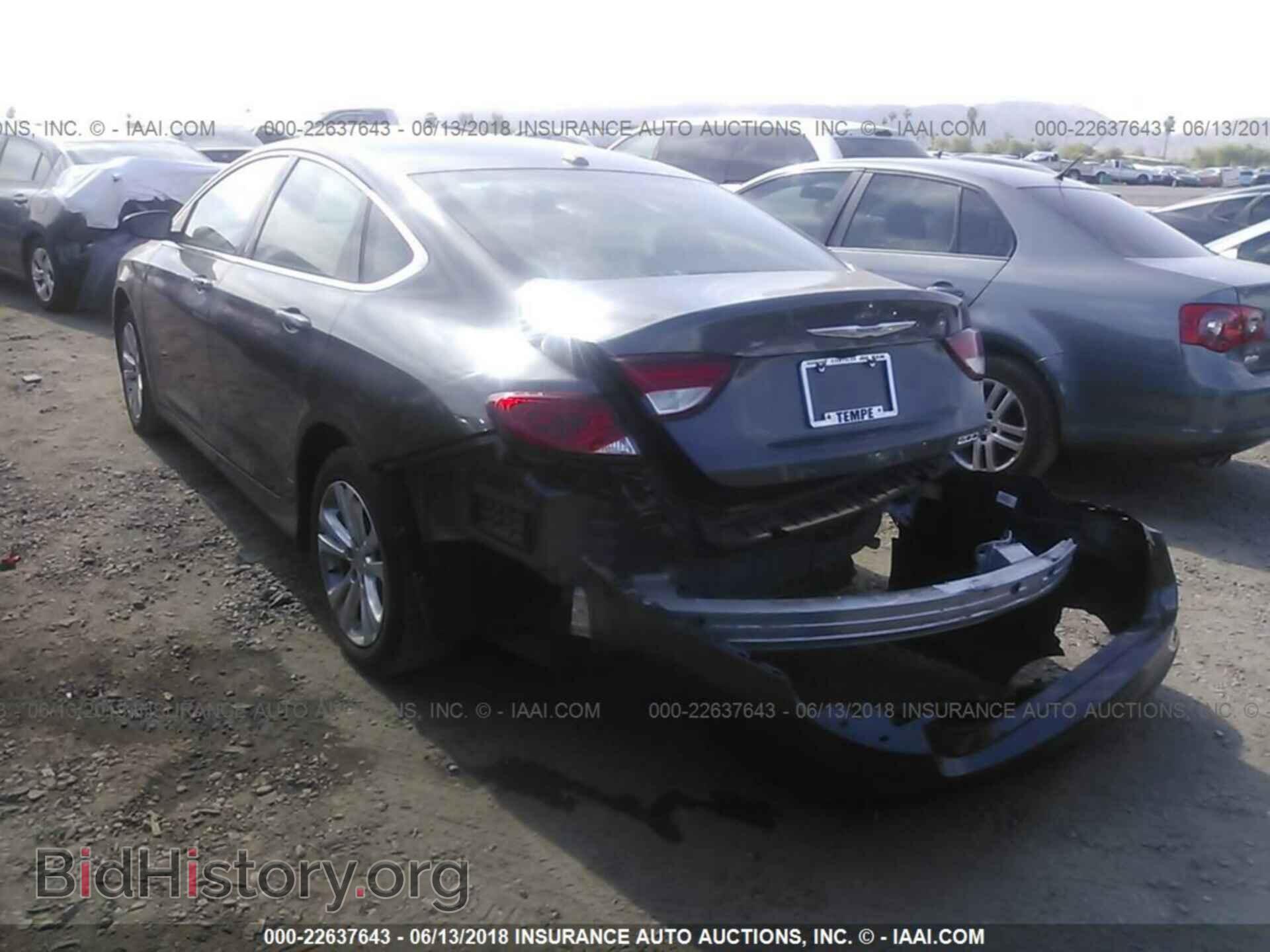 2015 Chrysler 200 - VIN: 1C3CCCAB9FN734660 - Photo 3
