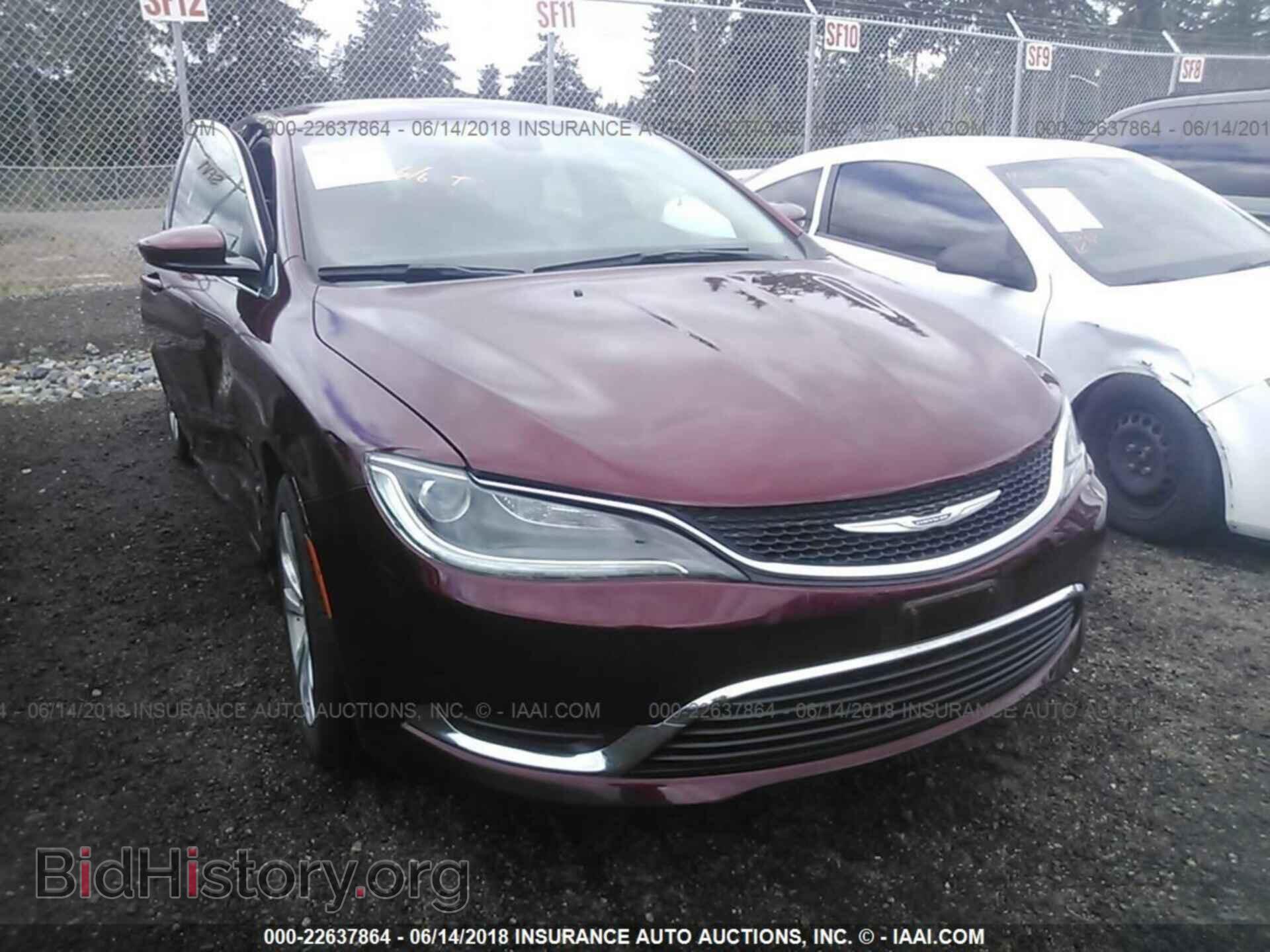 Фотография 1C3CCCAB4GN149955 - Chrysler 200 2016