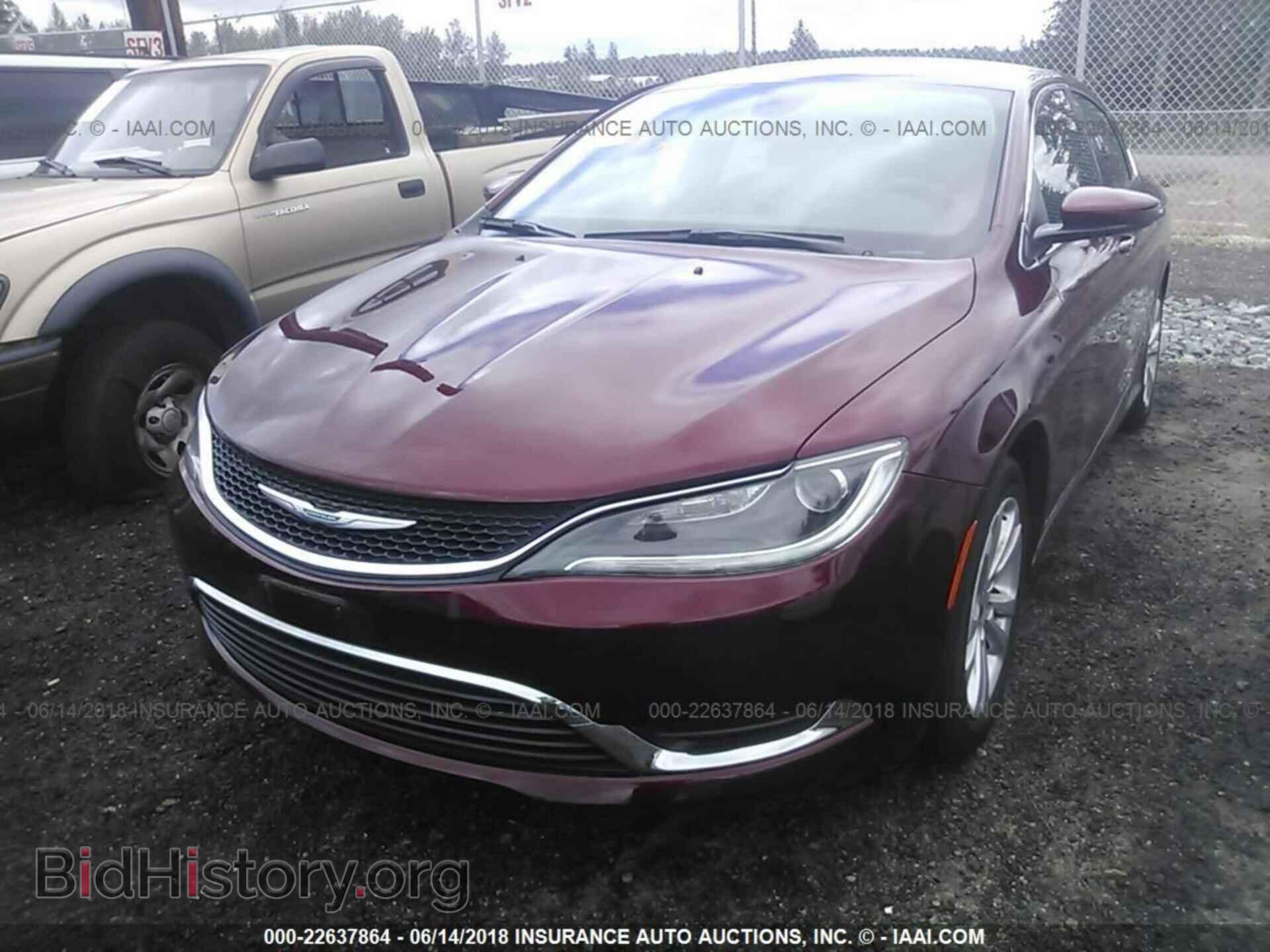 2016 Chrysler 200 - VIN: 1C3CCCAB4GN149955 - Photo 2