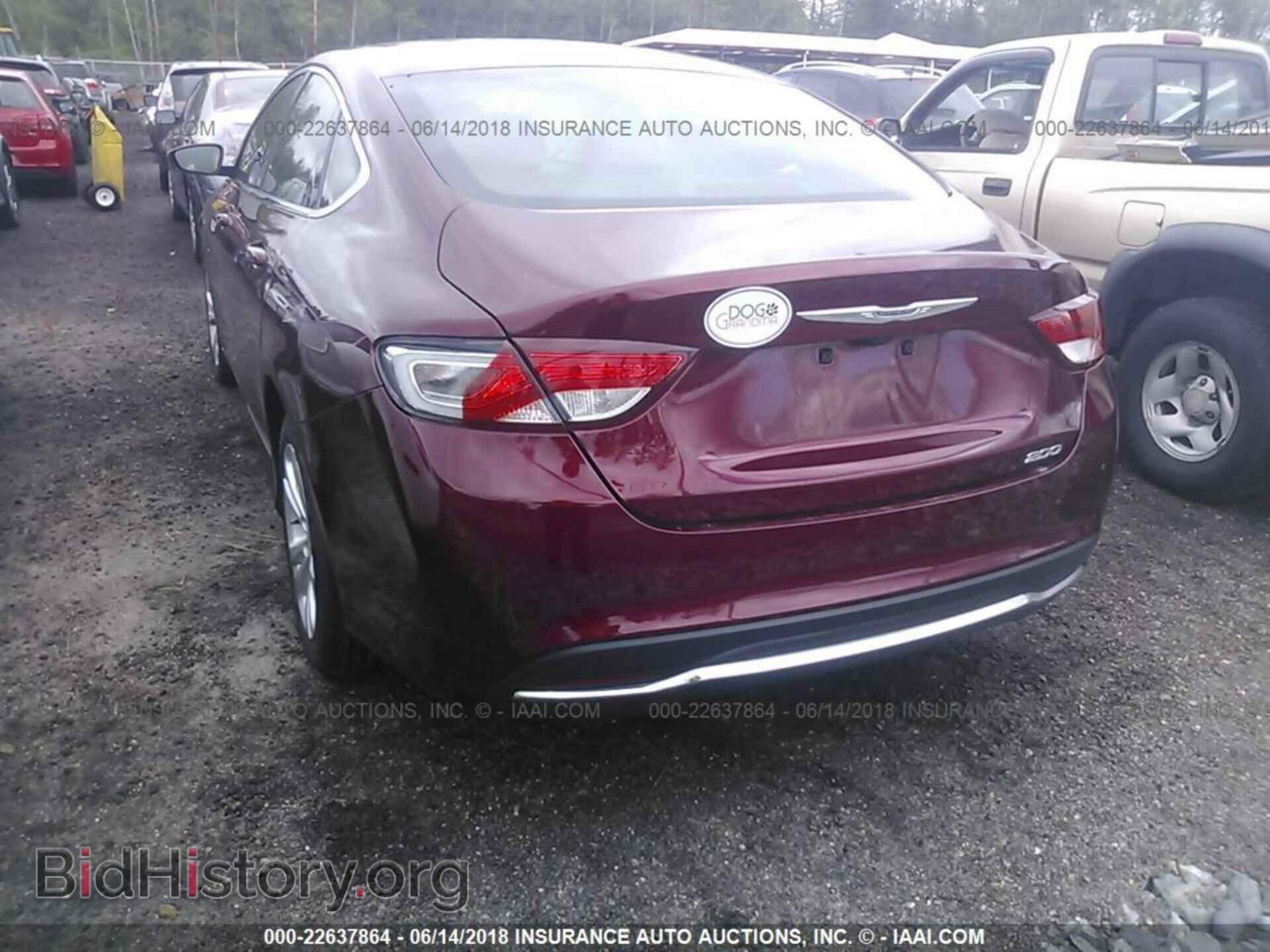 2016 Chrysler 200 - VIN: 1C3CCCAB4GN149955 - Photo 3