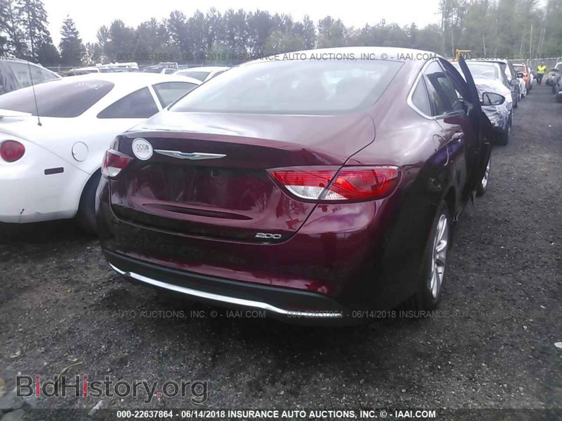 2016 Chrysler 200 - VIN: 1C3CCCAB4GN149955 - Photo 4